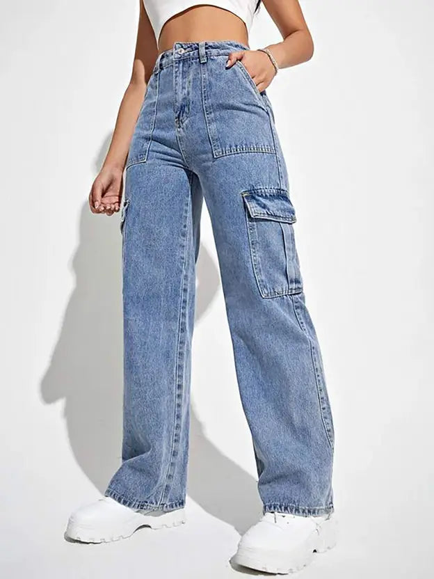 KOTTY Women Regular Mid Rise Blue Jeans