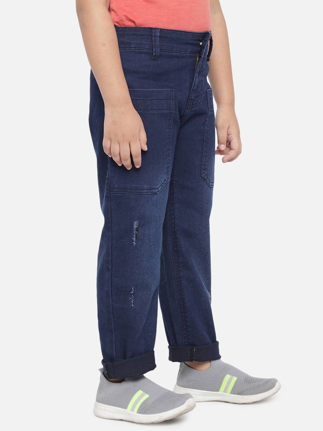 KOTTY Boys Regular Mid Rise Blue Jeans