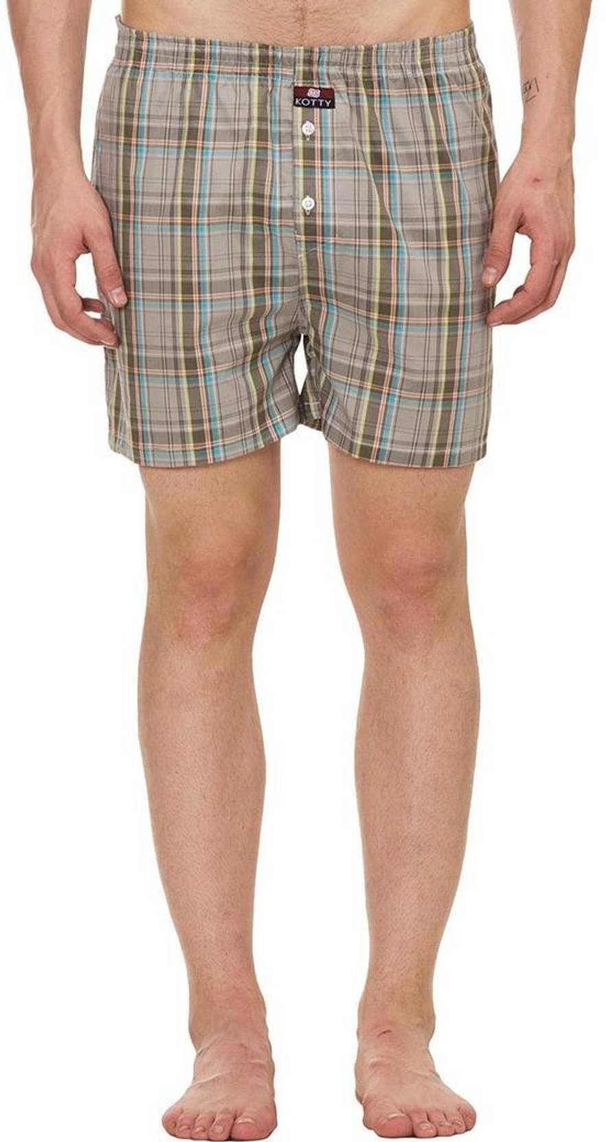 KOTTY Checkered Men Boxer