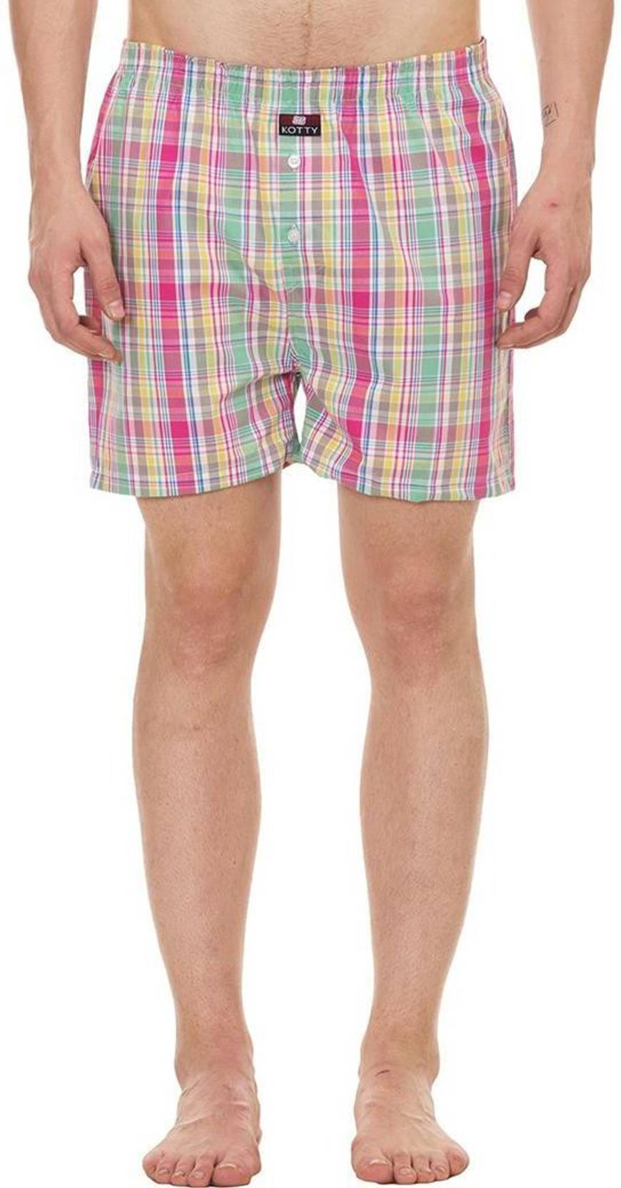 KOTTY Checkered Men Boxer