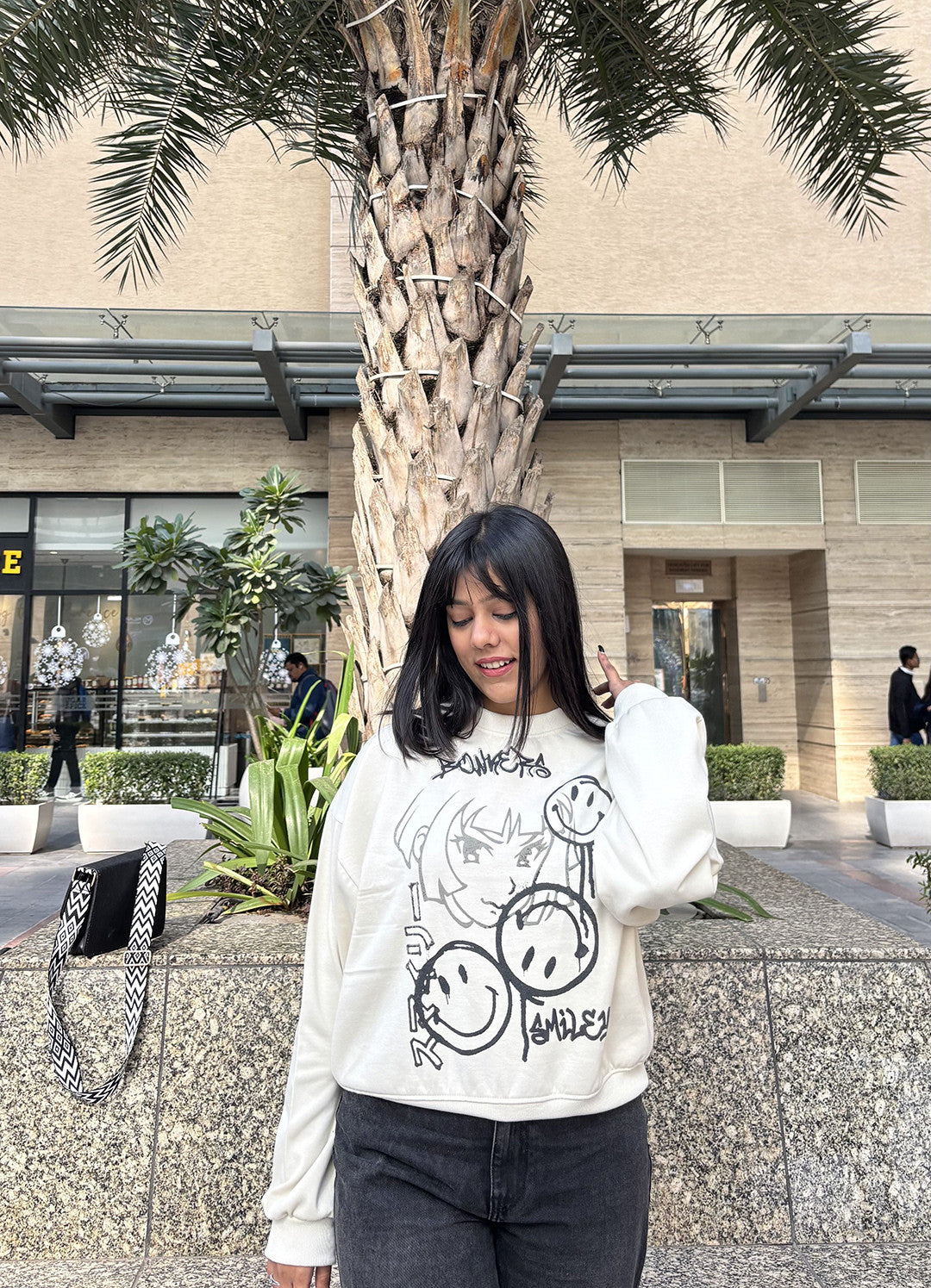KOTTY Full Sleeve Printed Women Sweatshirt