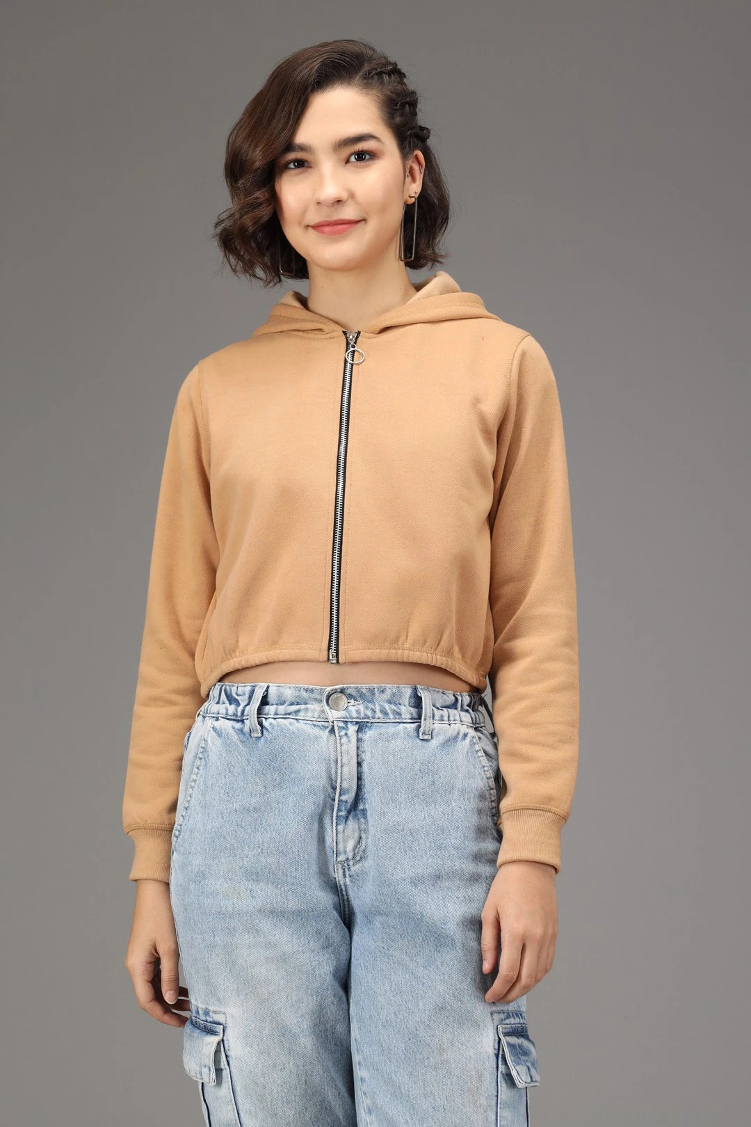 KOTTY Full Sleeve Solid Women Sweatshirt