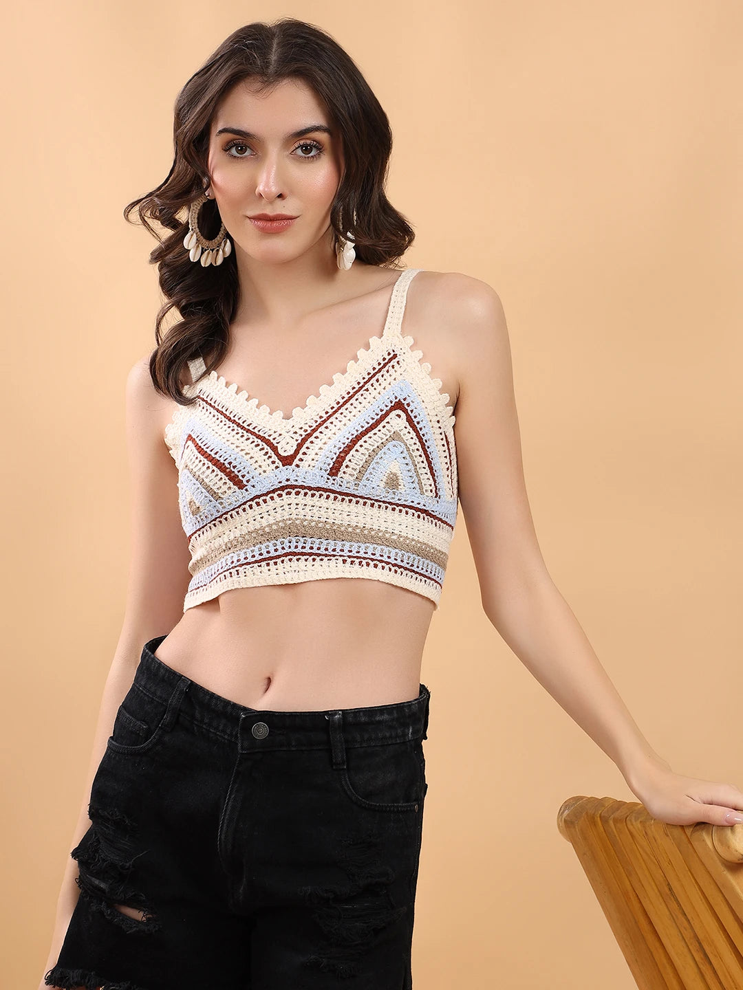 KOTTY Casual Printed Women Multicolor Top
