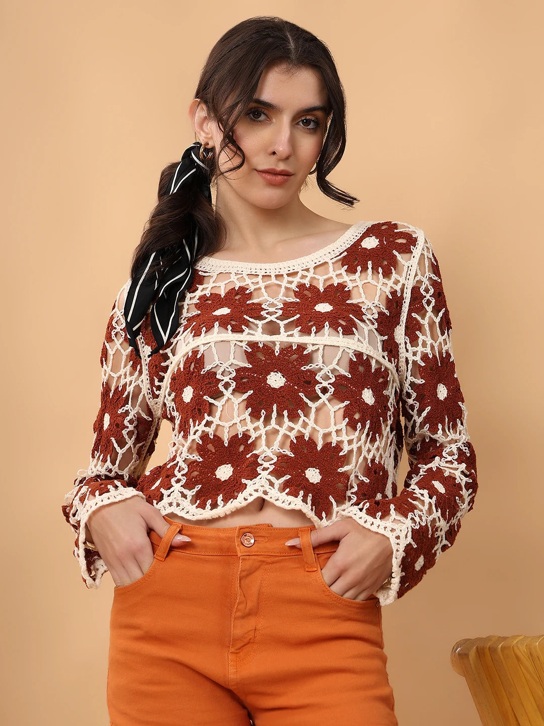 KOTTY Casual Printed Women Multicolor Top