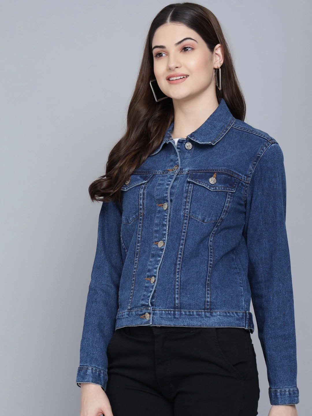 KOTTY Full Sleeve Solid Women Jacket