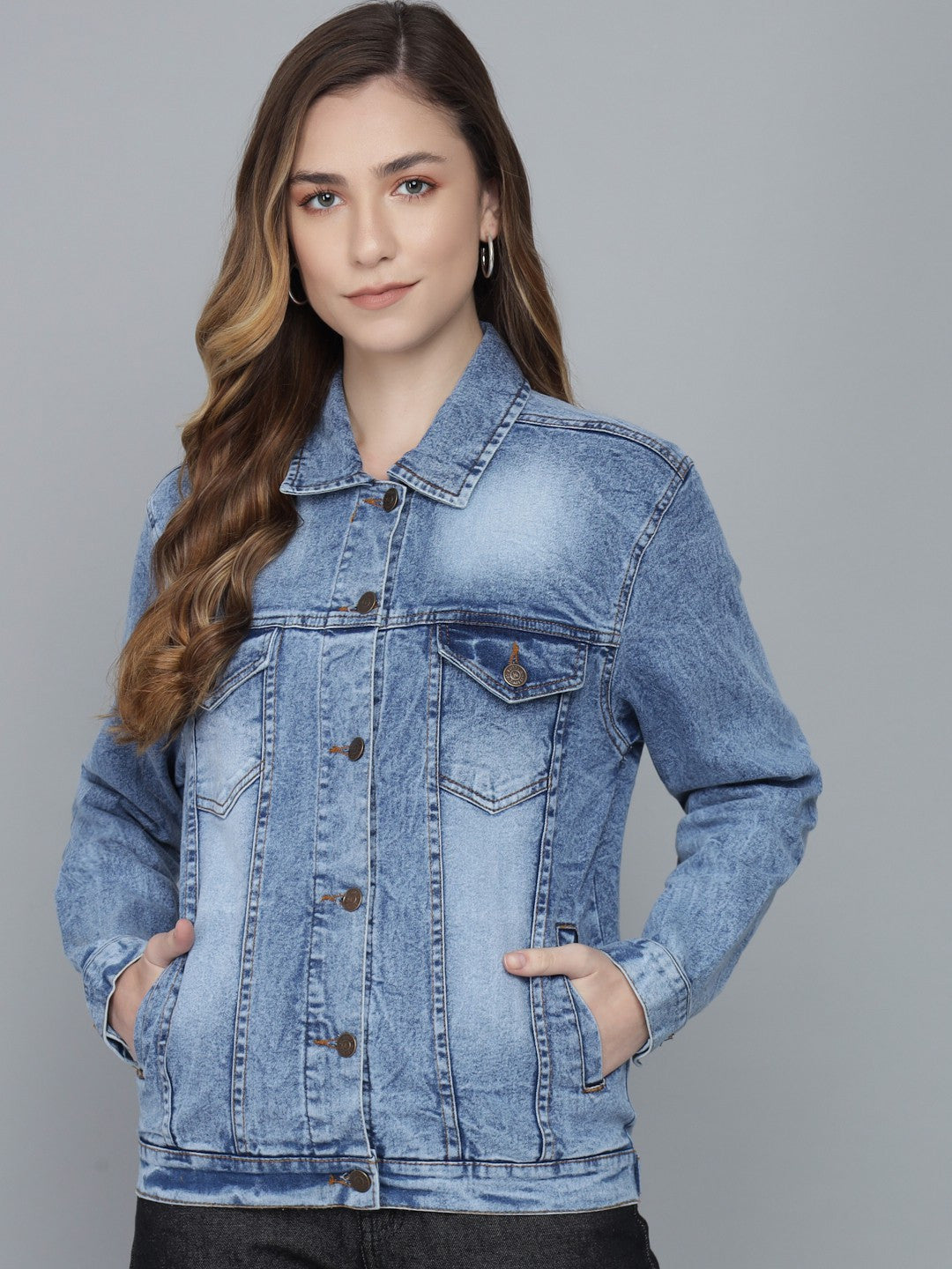 KOTTY Full Sleeve Solid Women Jacket