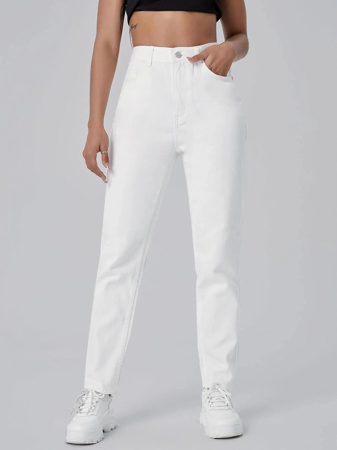 KOTTY Regular Women White Jeans