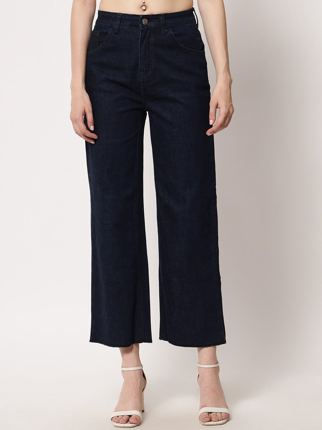 KOTTY Regular Women Dark Blue Jeans