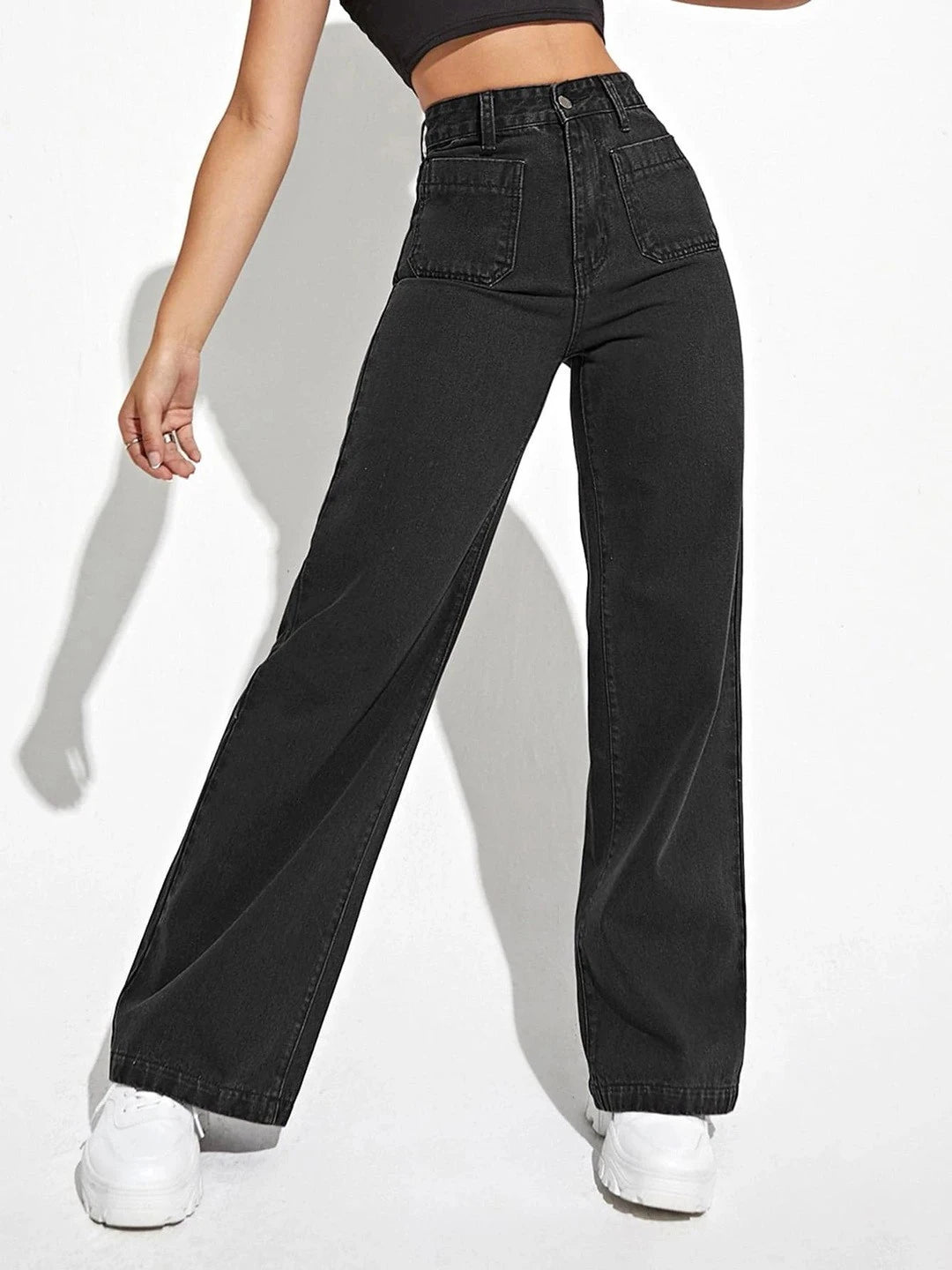 KOTTY Regular Women Black Jeans