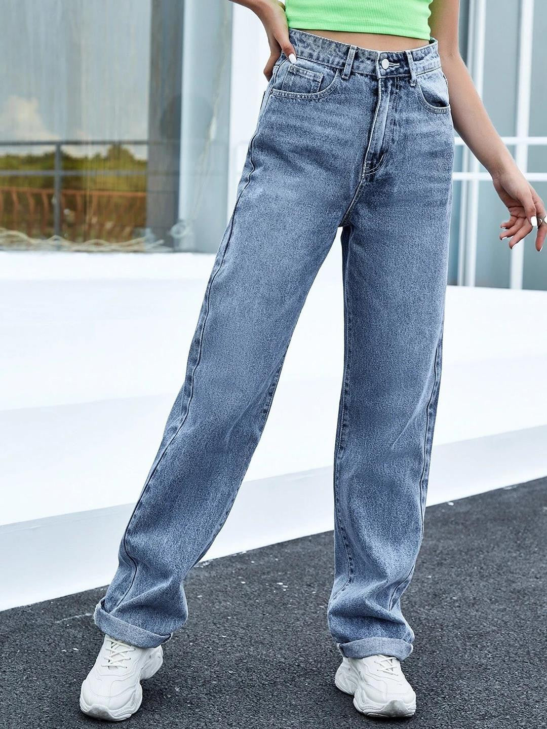 KOTTY Straight Fit Women Blue Jeans