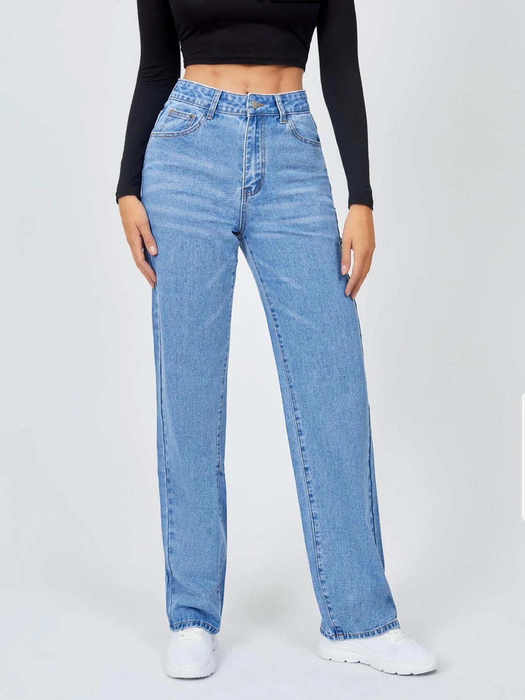 KOTTY Regular Women Light Blue Jeans