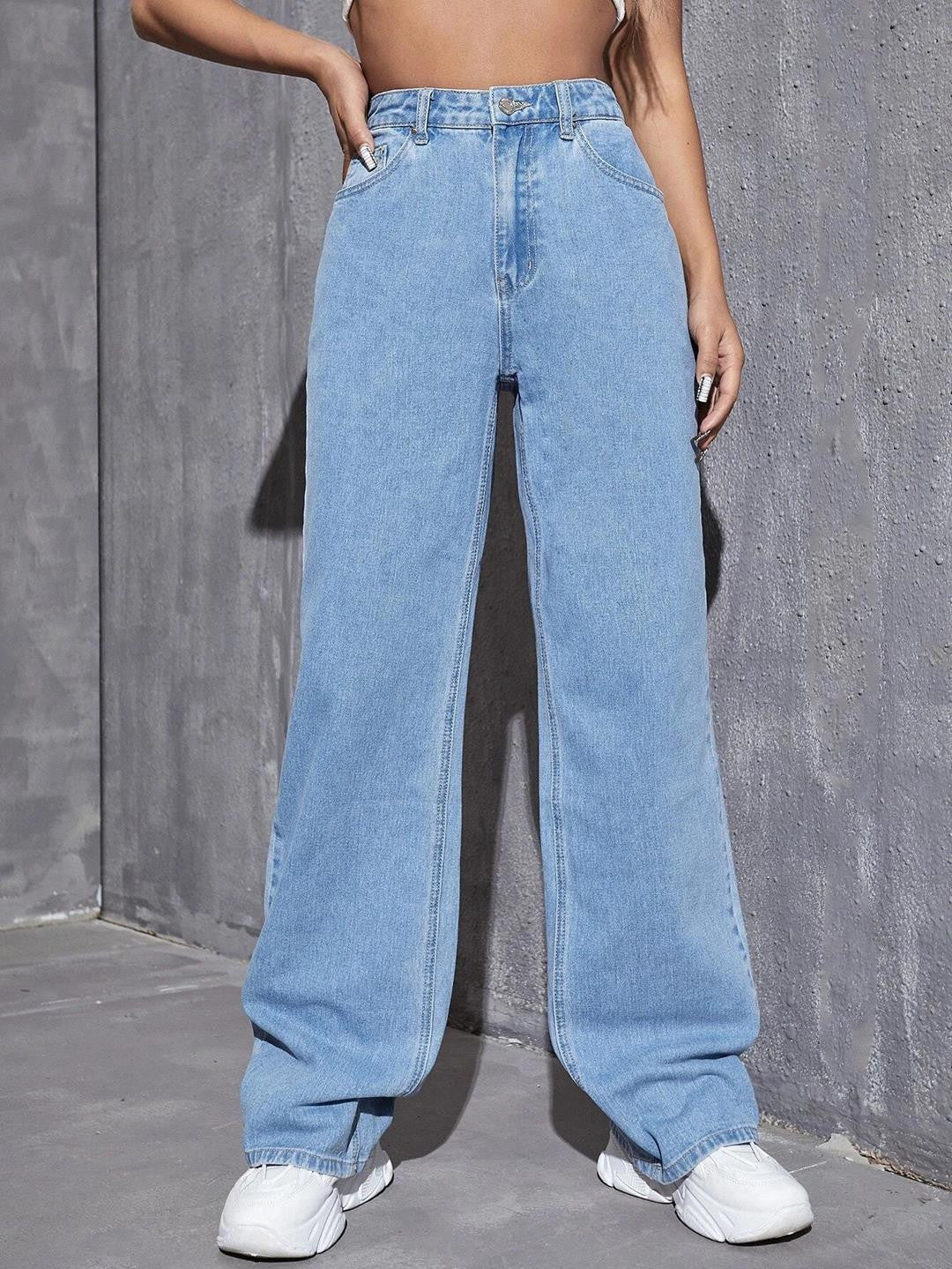 KOTTY Straight Fit Women Light Blue Jeans