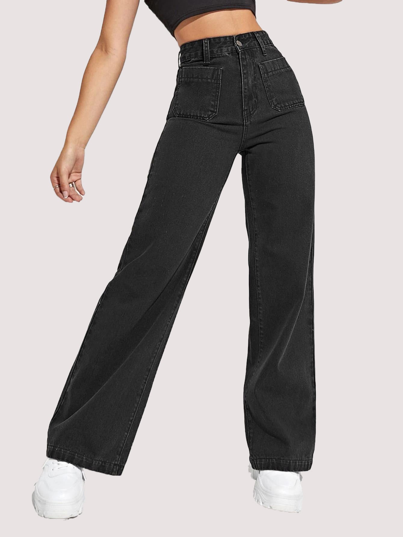 KOTTY Regular Women Black Jeans
