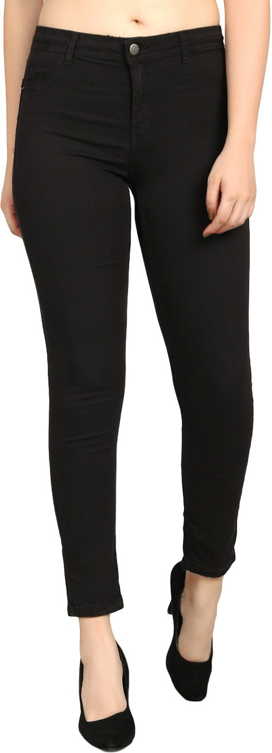 KOTTY Regular Women Black Jeans