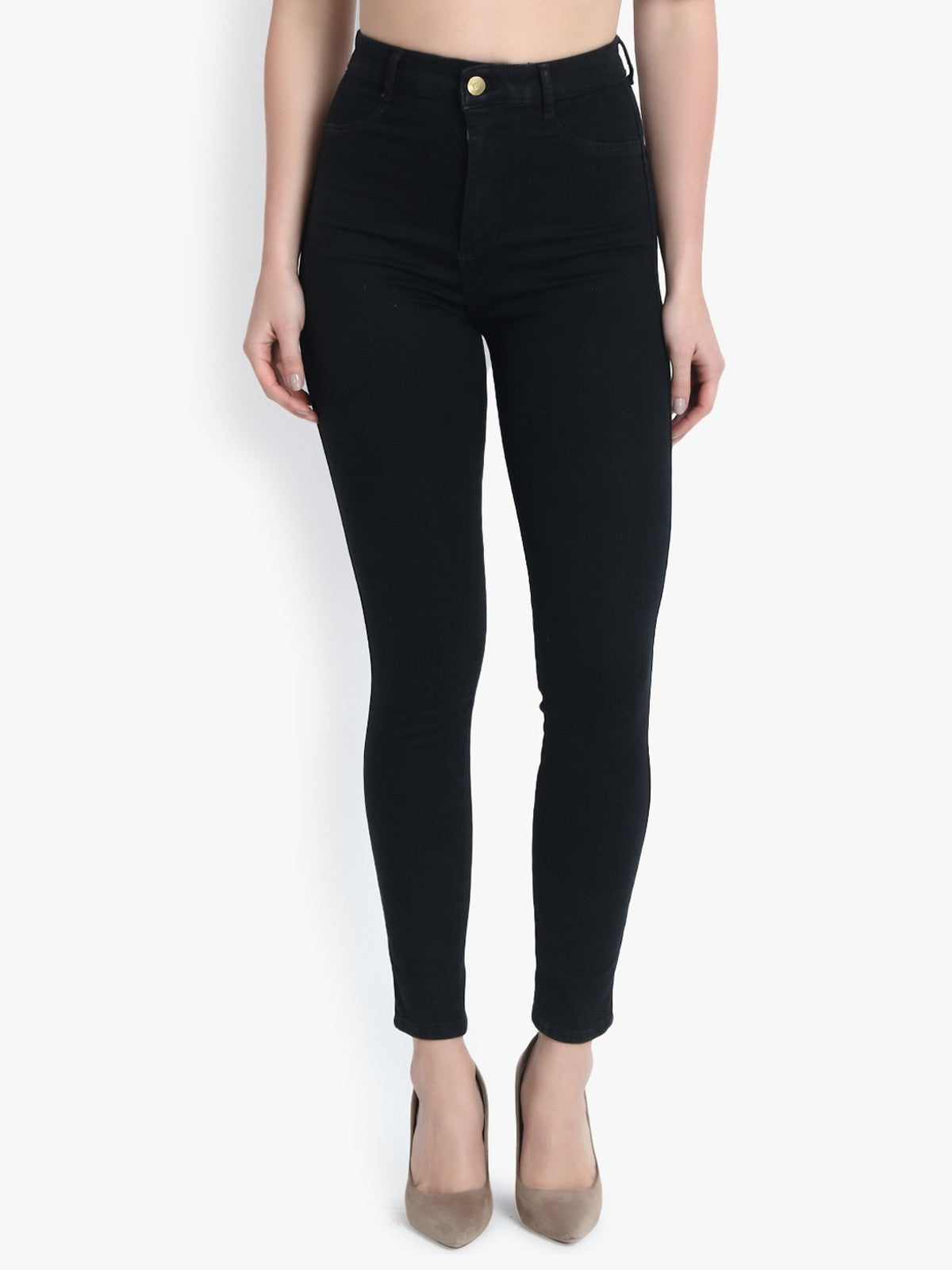 KOTTY Regular Women Black Jeans