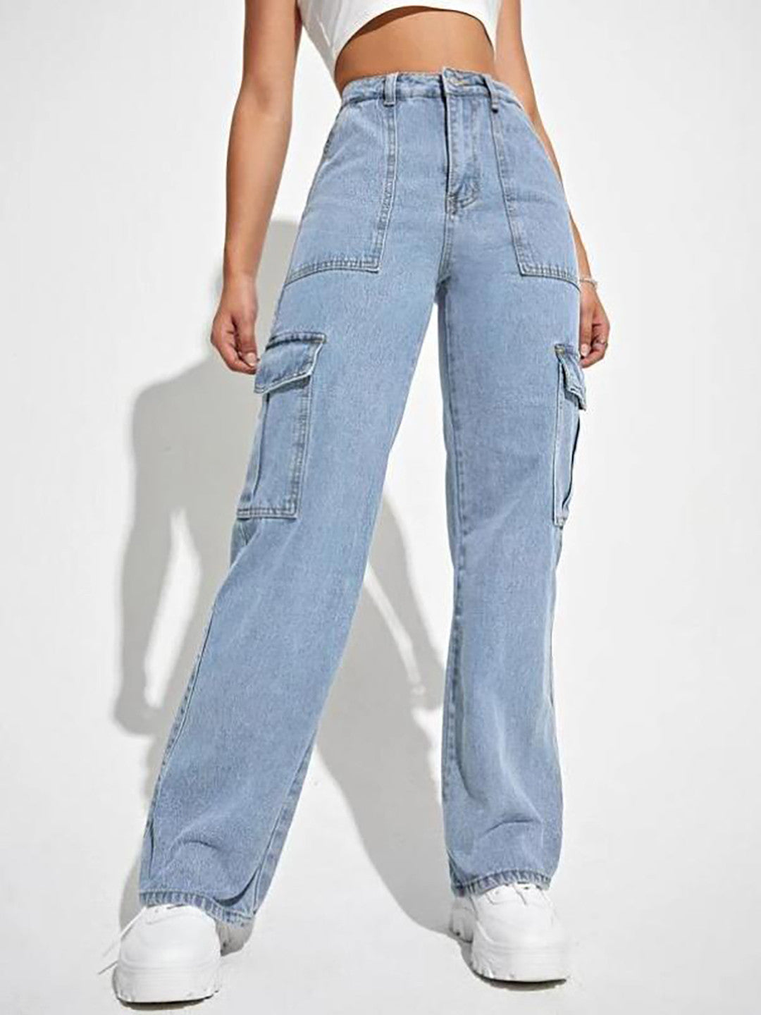 KOTTY Regular Women Light Blue Jeans