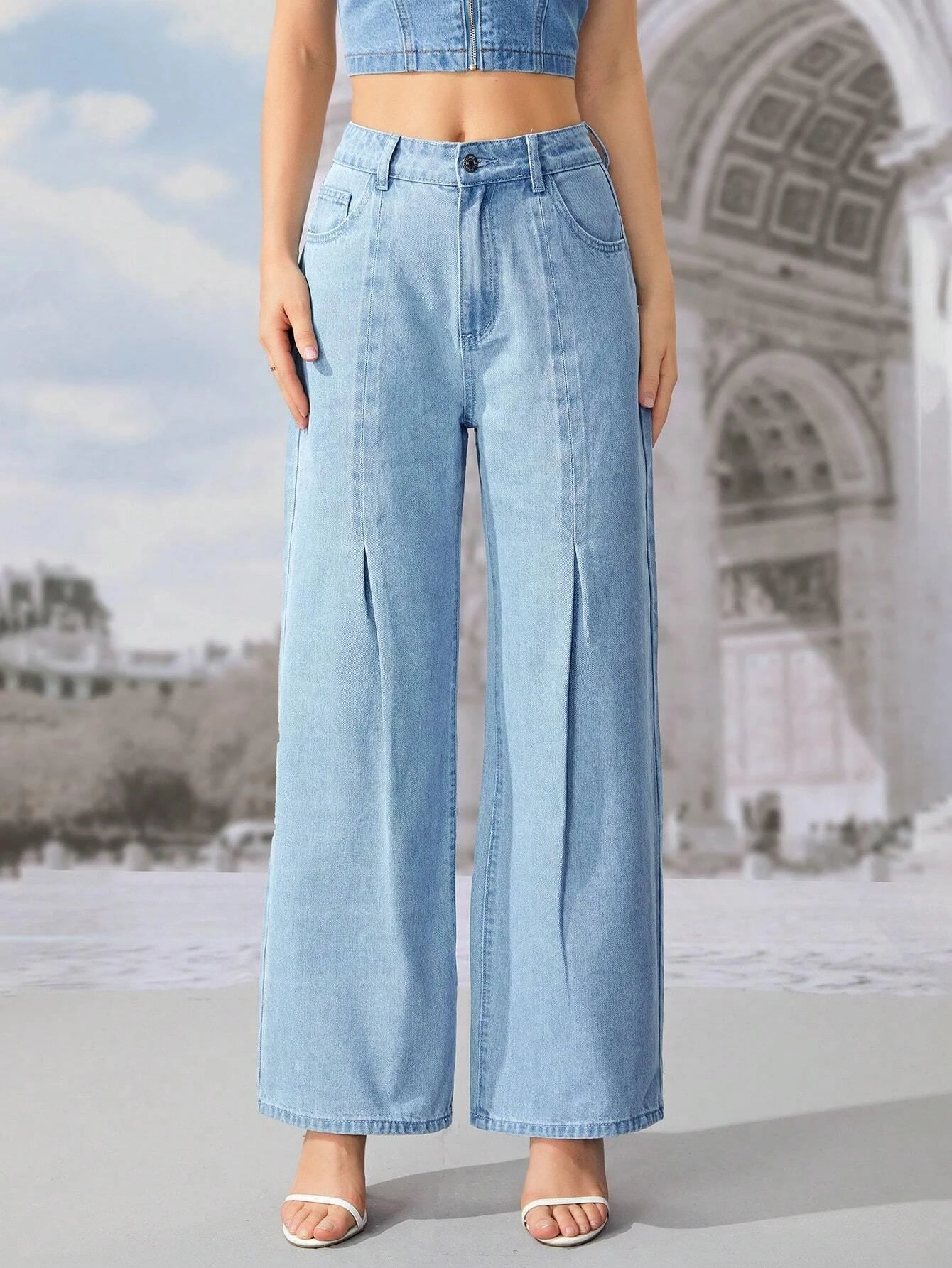 KOTTY Regular Women Light Blue Jeans