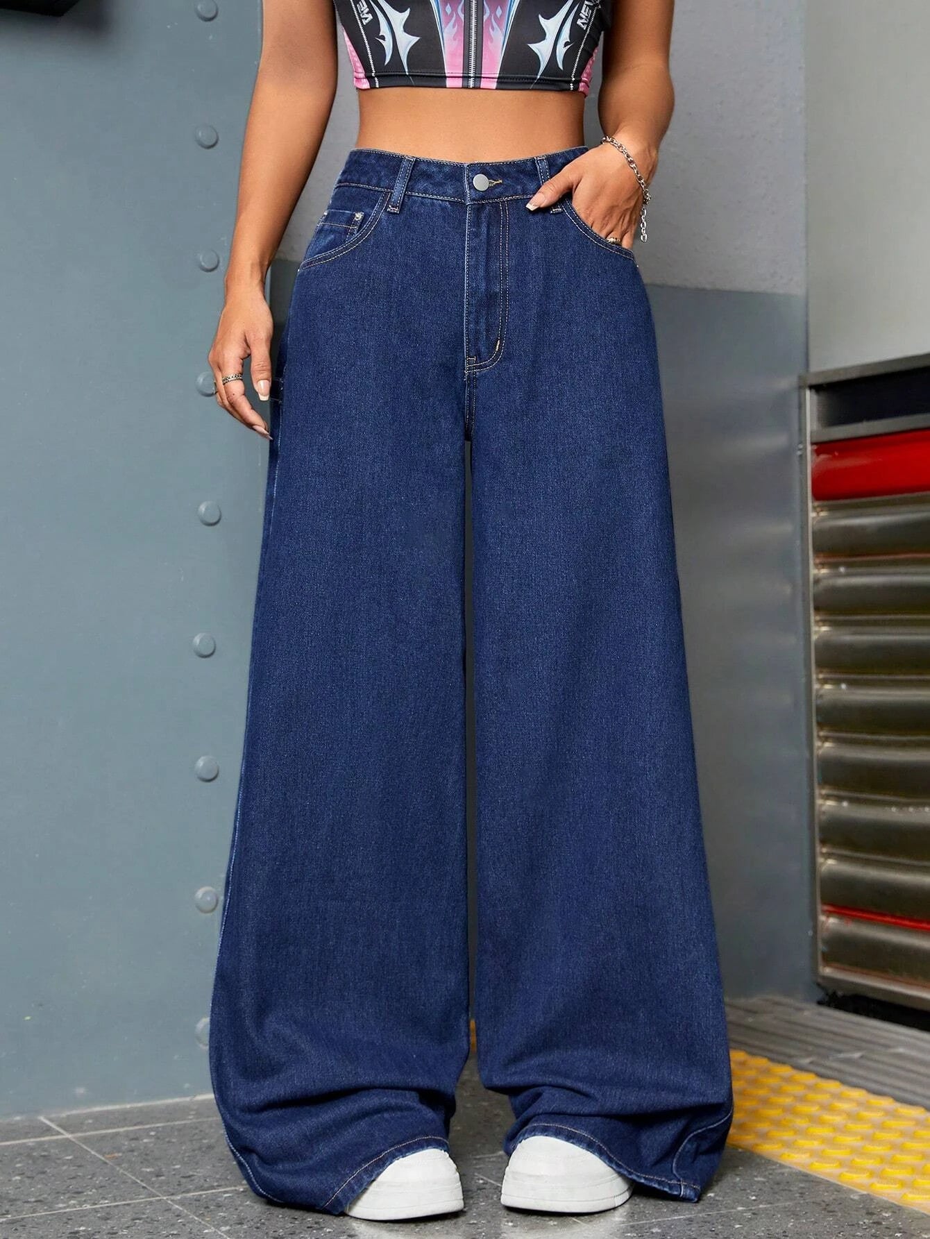 KOTTY Regular Women Dark Blue Jeans
