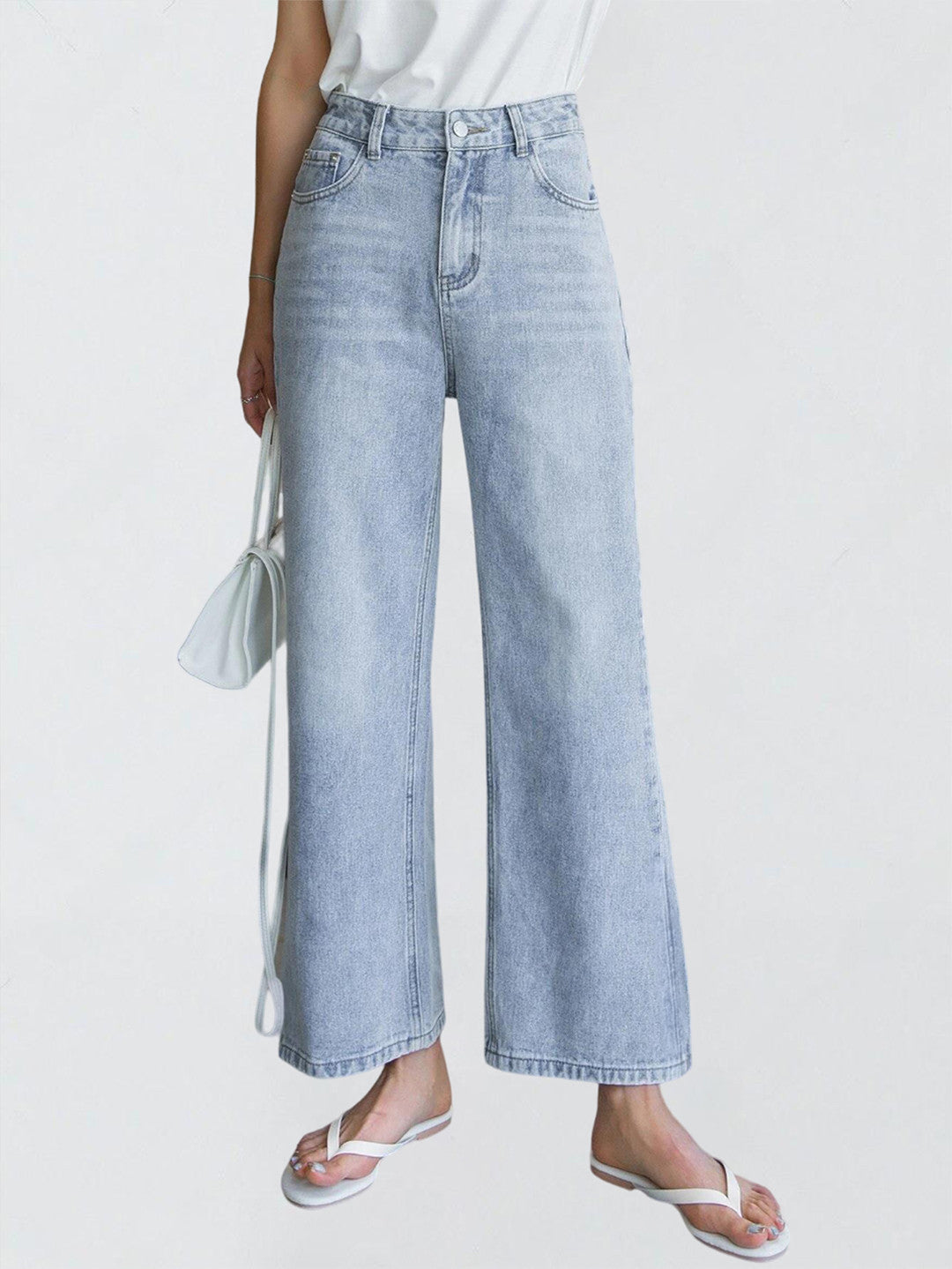 KOTTY Straight Fit Women Light Blue Jeans