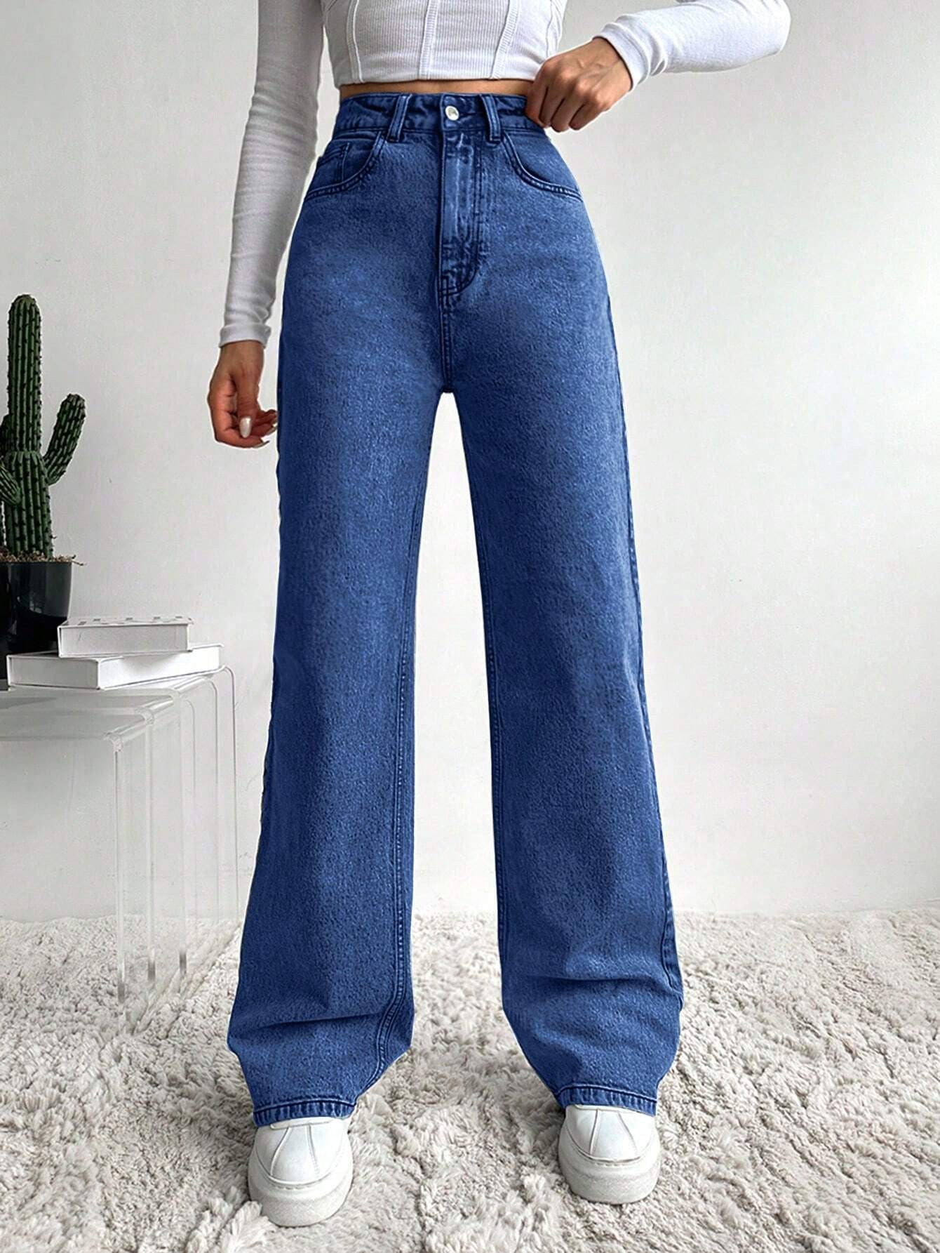 KOTTY Straight Fit Women Blue Jeans