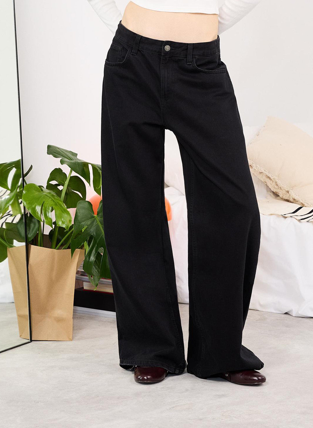 KOTTY Flared Women Black Jeans