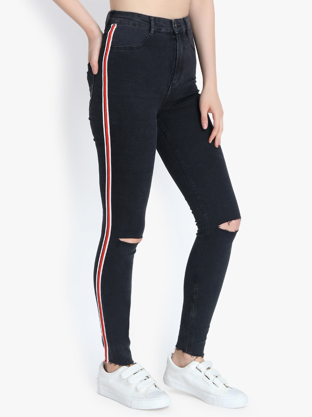 KOTTY Women Skinny Fit Cotton Jeans