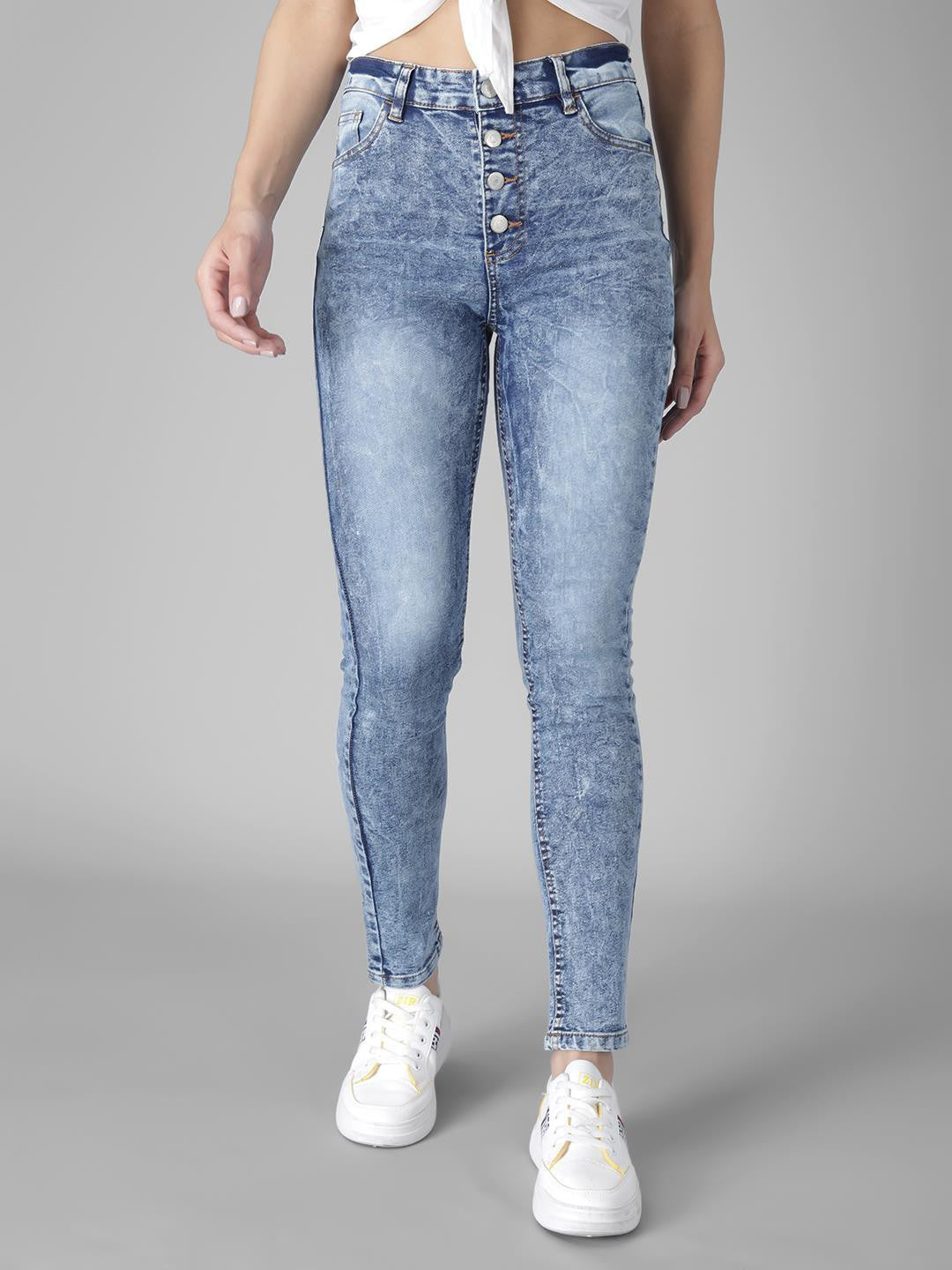 KOTTY Regular Women Blue Jeans