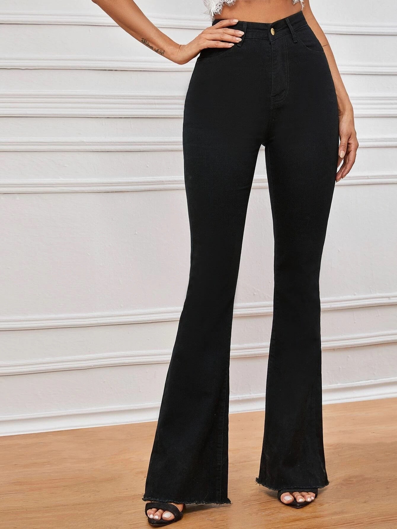 KOTTY Regular Women Black Jeans