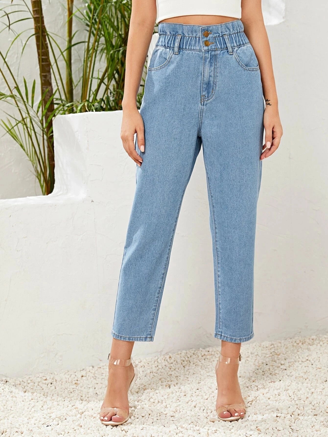 KOTTY Boyfriend Women Blue Jeans