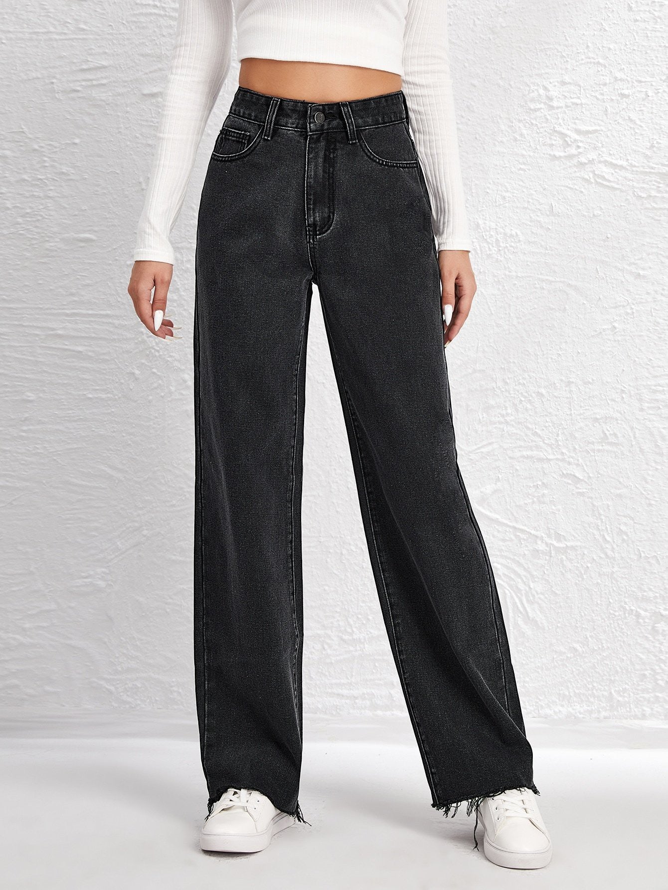 KOTTY Regular Women Black Jeans