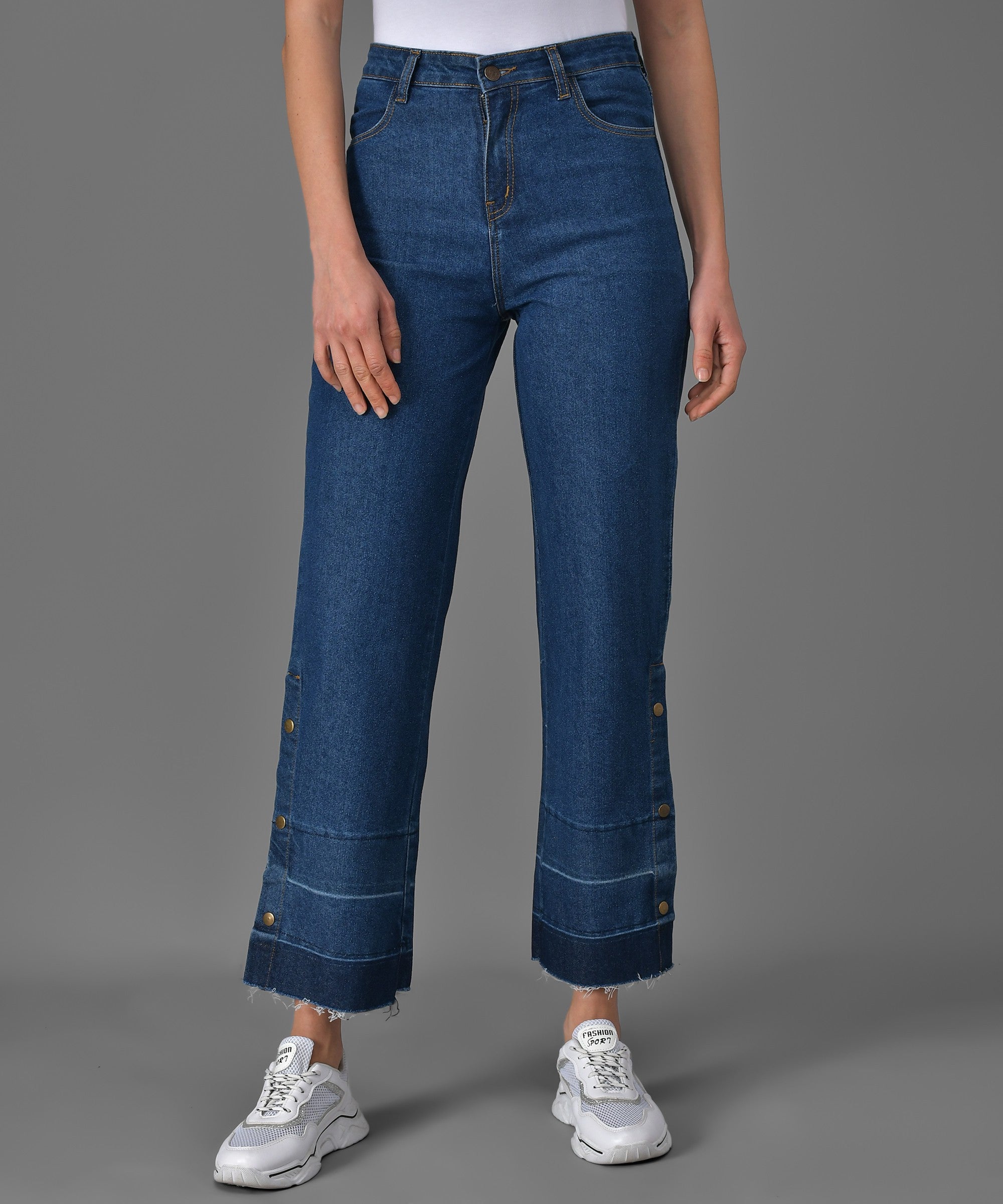 KOTTY Flared Women Blue Jeans