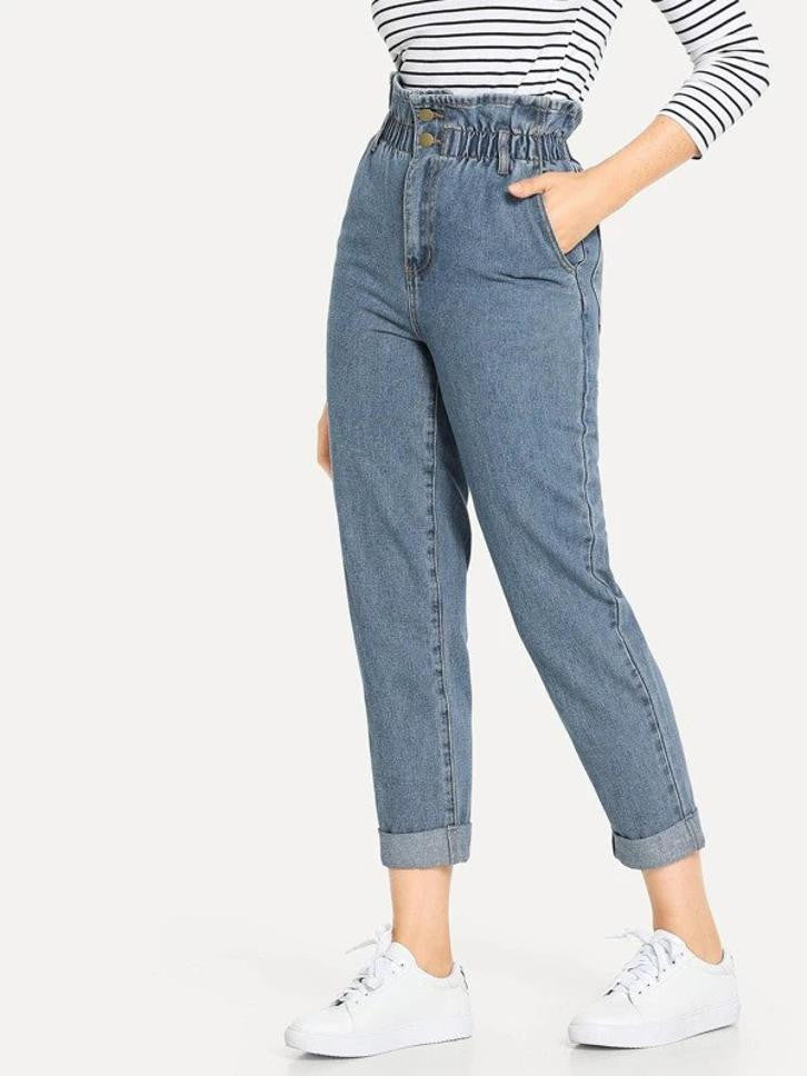 KOTTY Boyfriend Women Blue Jeans