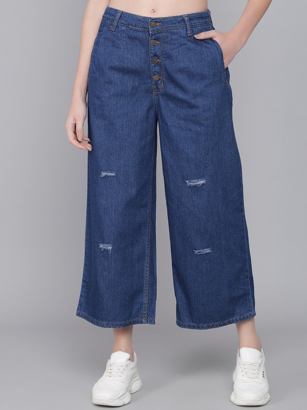 KOTTY Flared Women Blue Jeans
