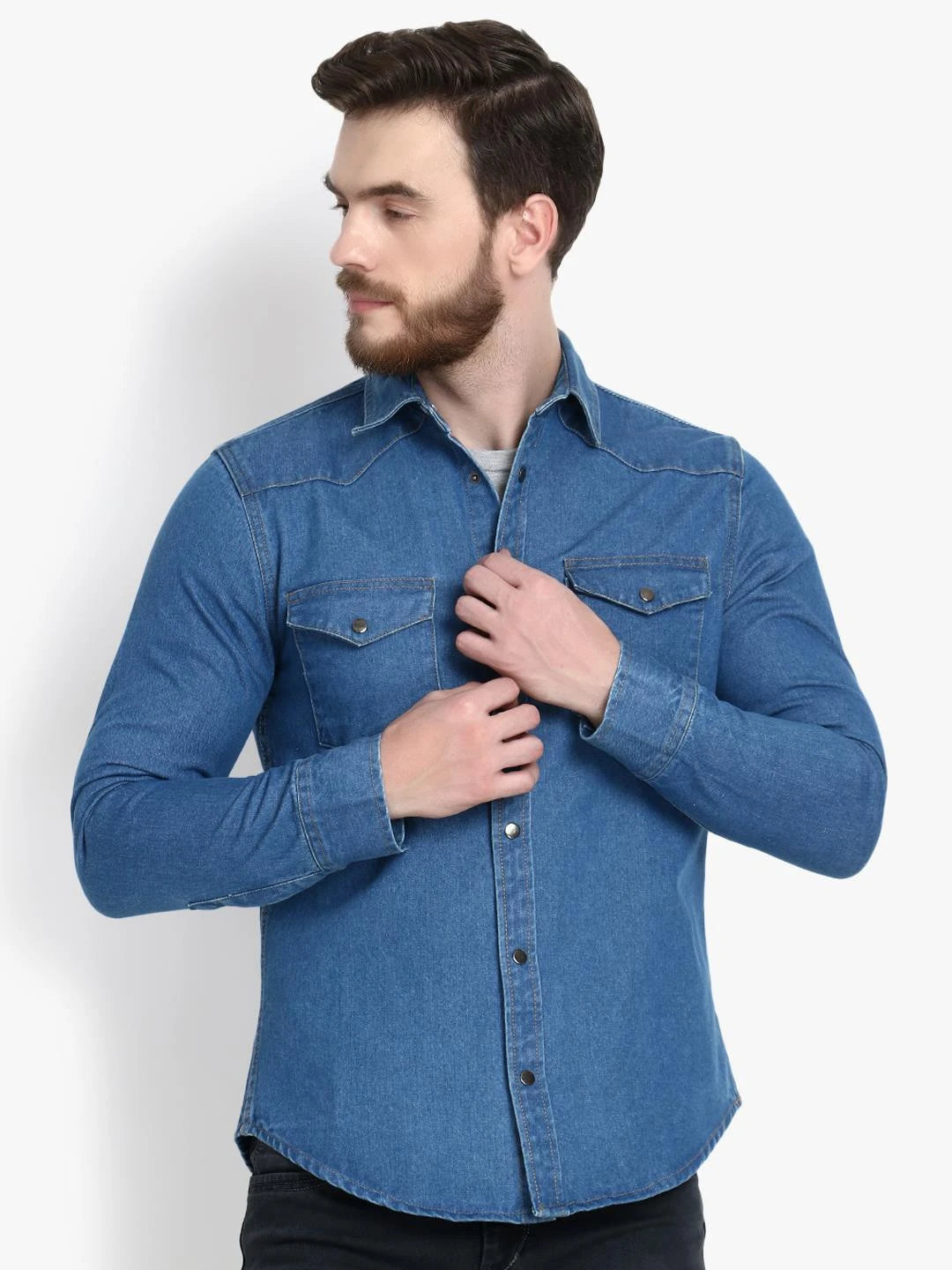 KOTTY Full Sleeve Solid Men Jacket