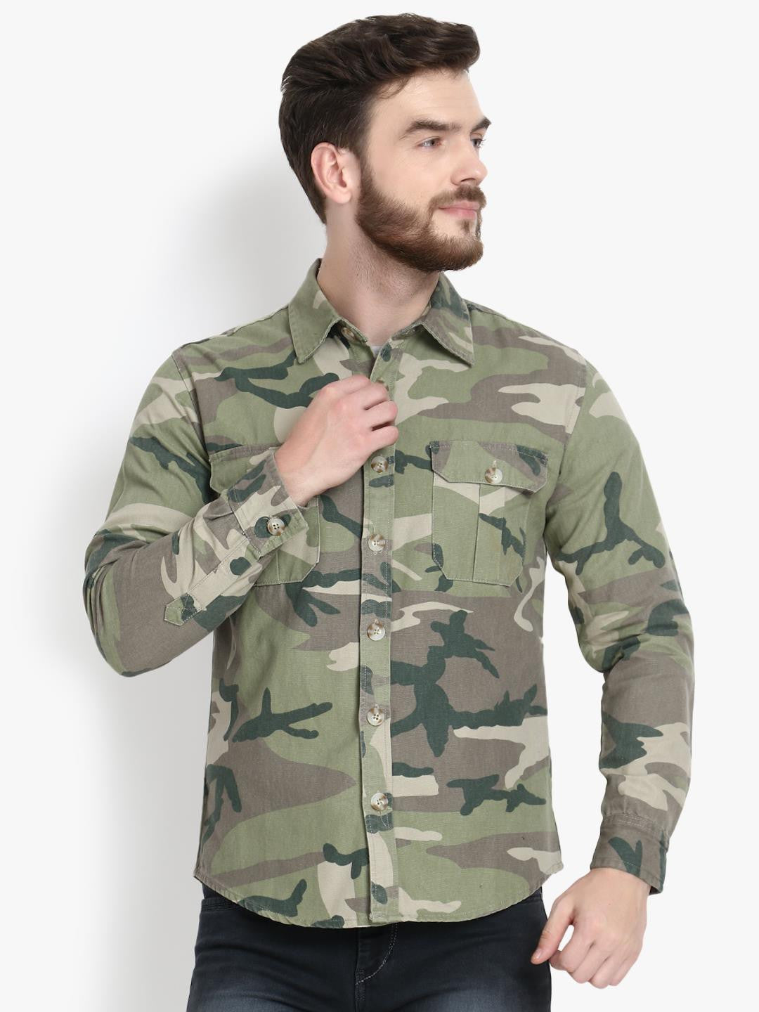 KOTTY Full Sleeve Printed Men Jacket