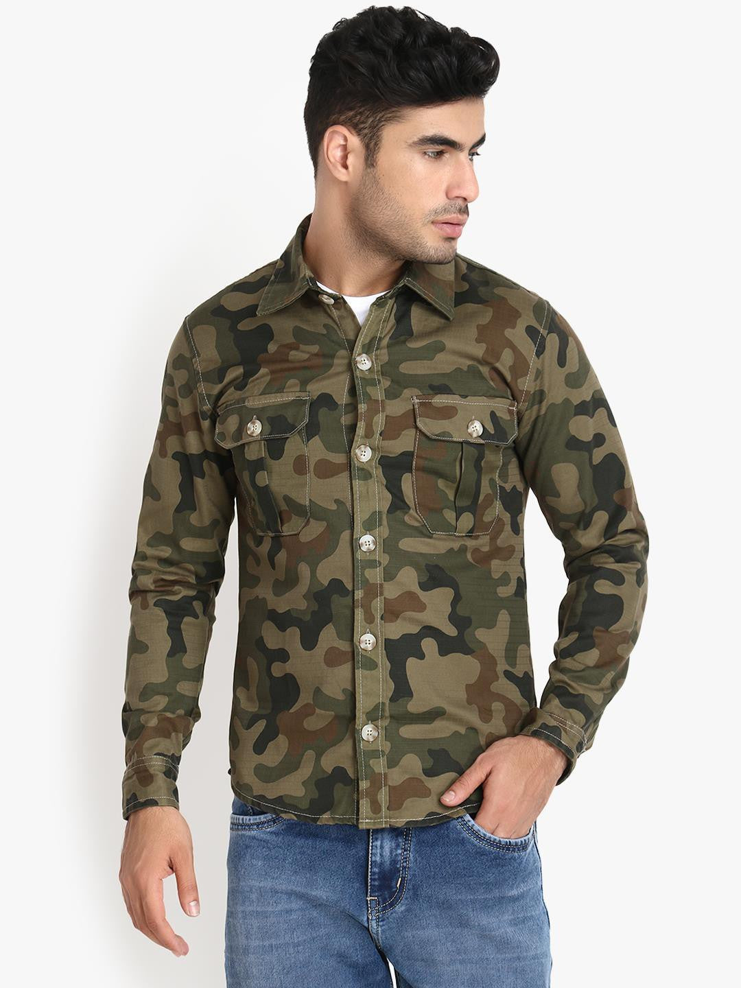 KOTTY Full Sleeve Printed Men Jacket