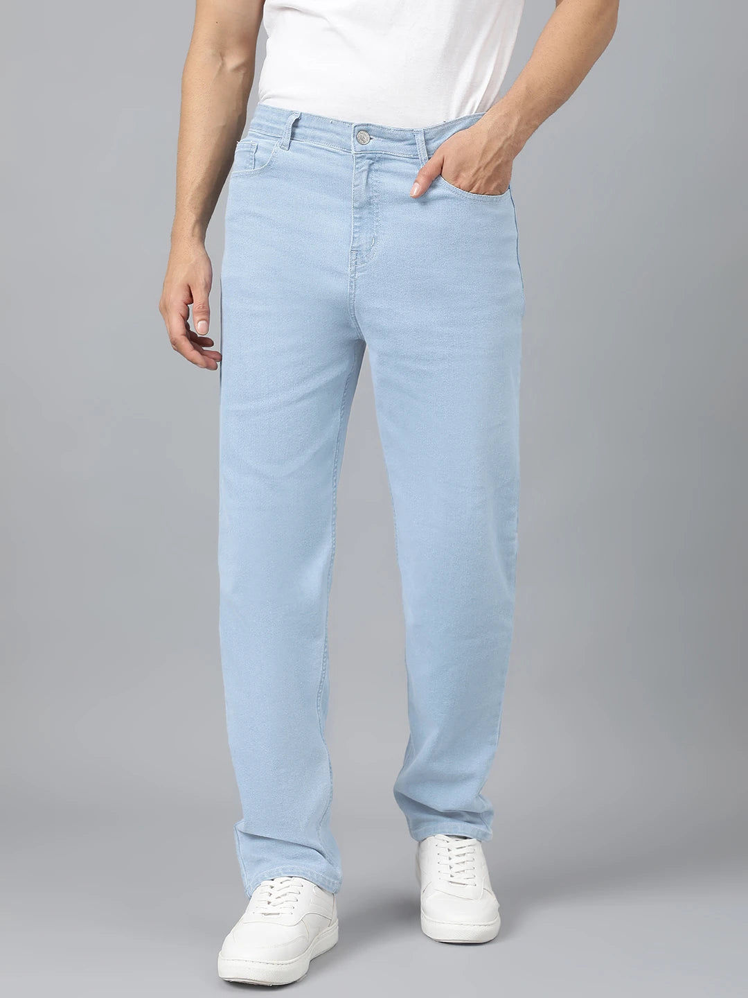 KOTTY Regular Men Light Blue Jeans