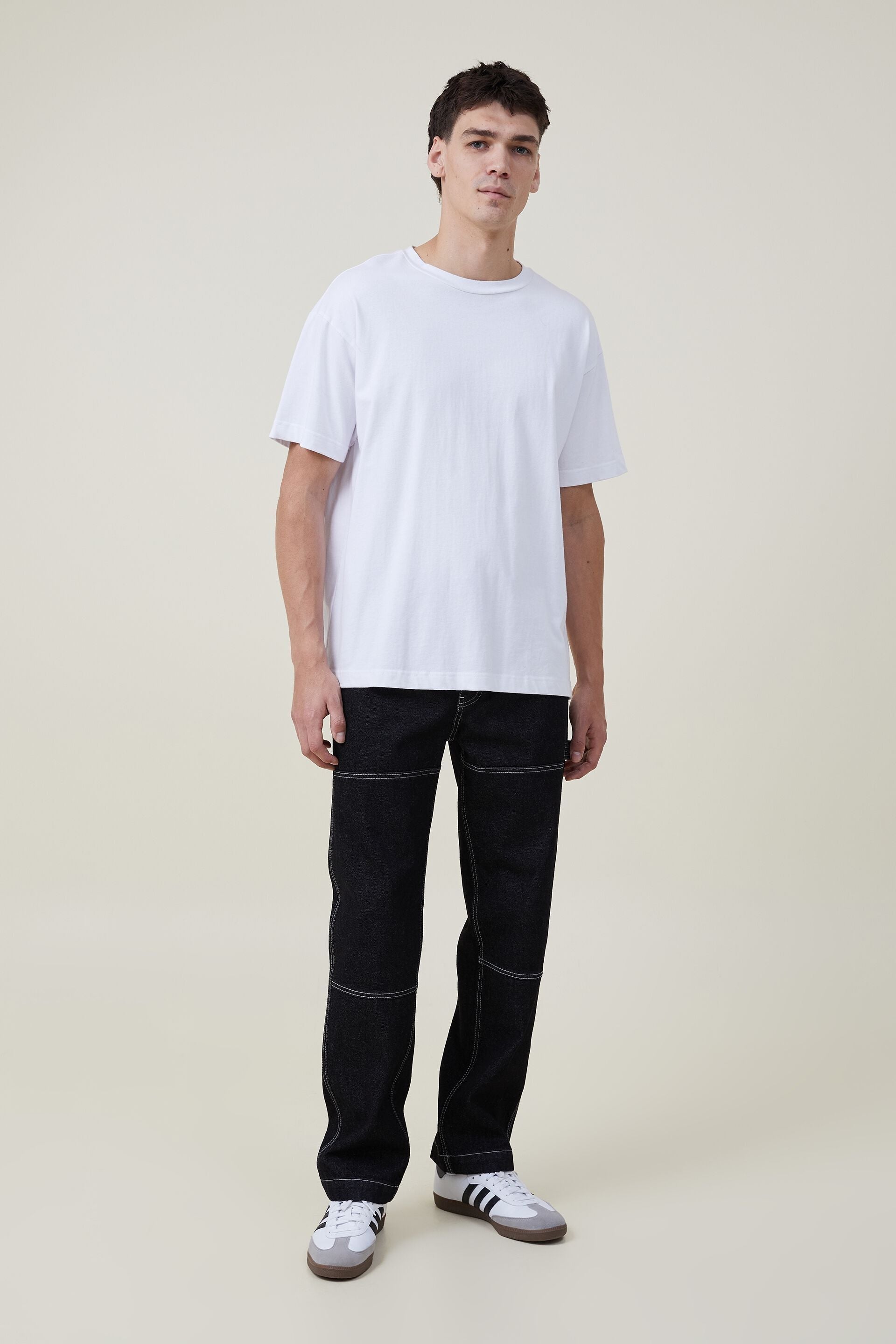 KOTTY Loose Fit Men Black Jeans
