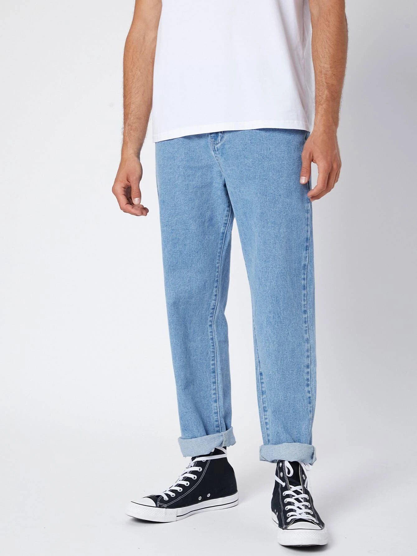 KOTTY Straight Fit Men Light Blue Jeans