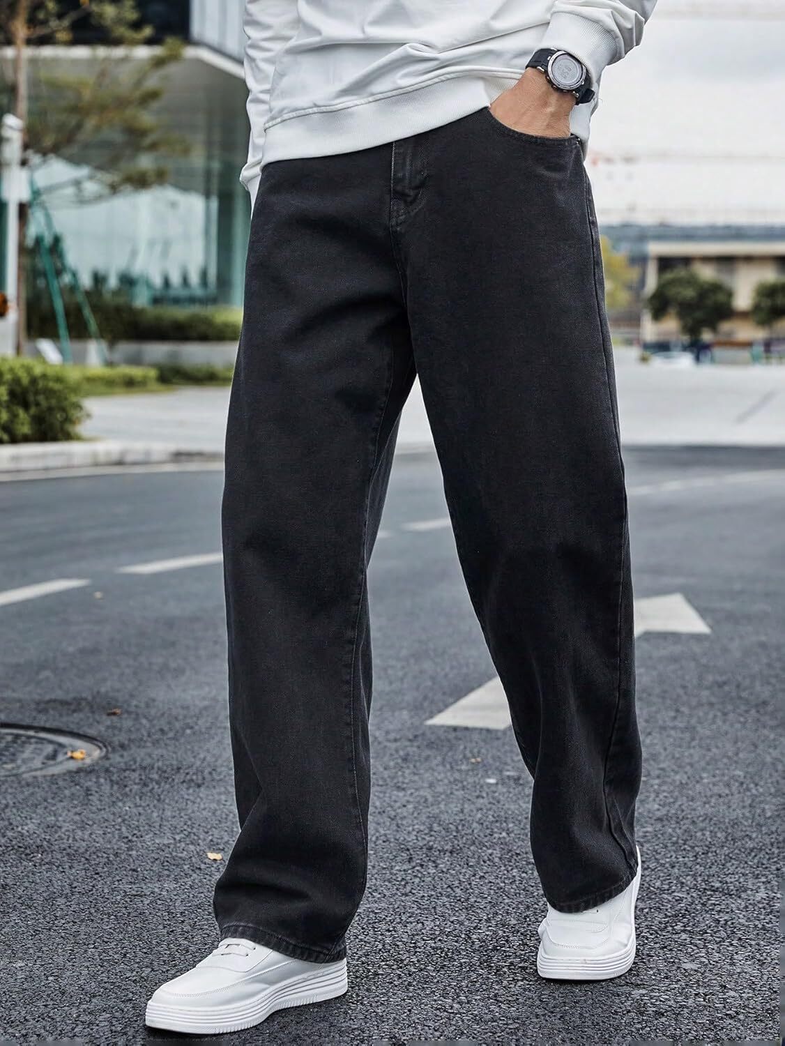KOTTY Regular Men Black Jeans