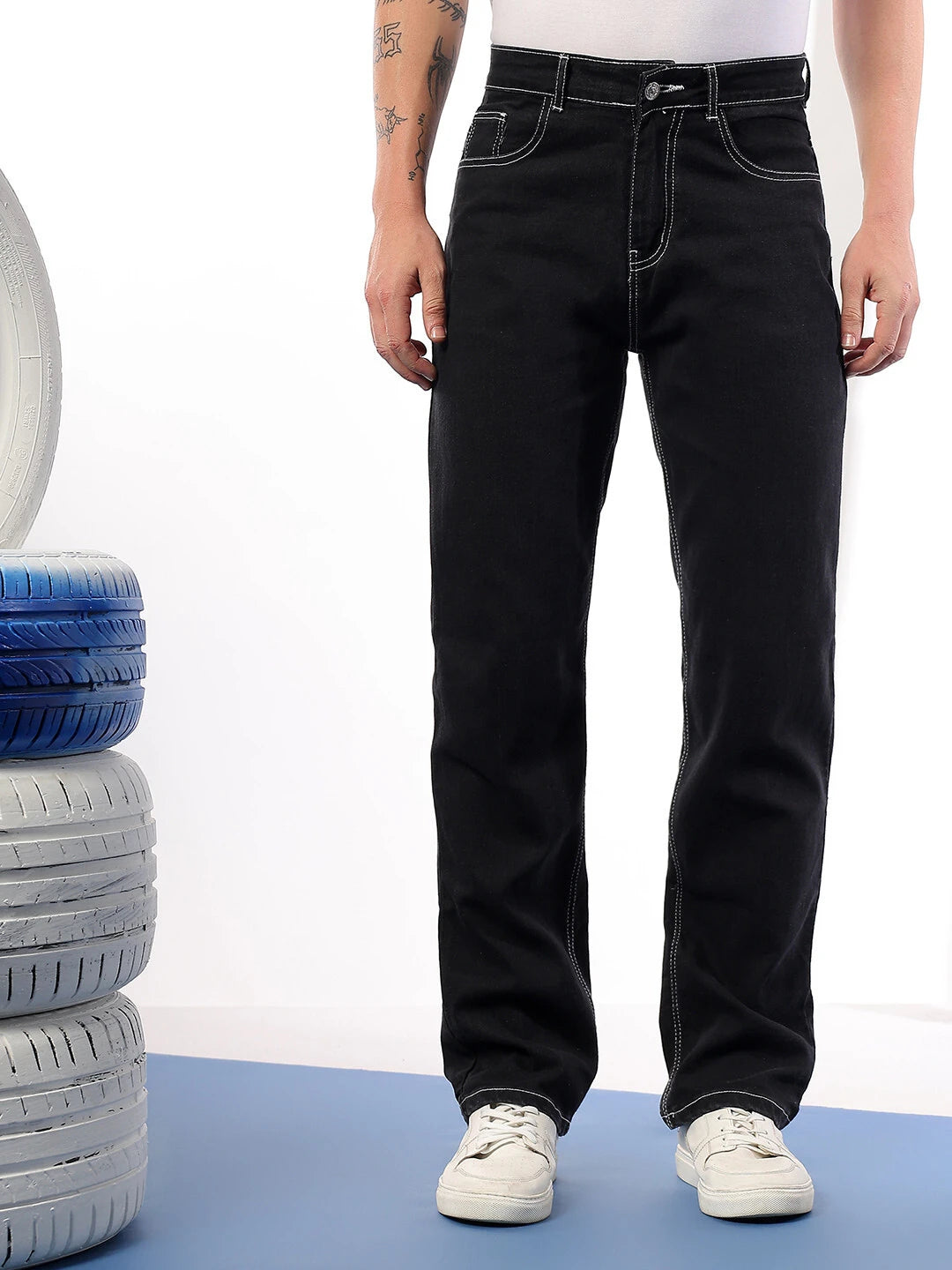 KOTTY Men's Ragular Jeans