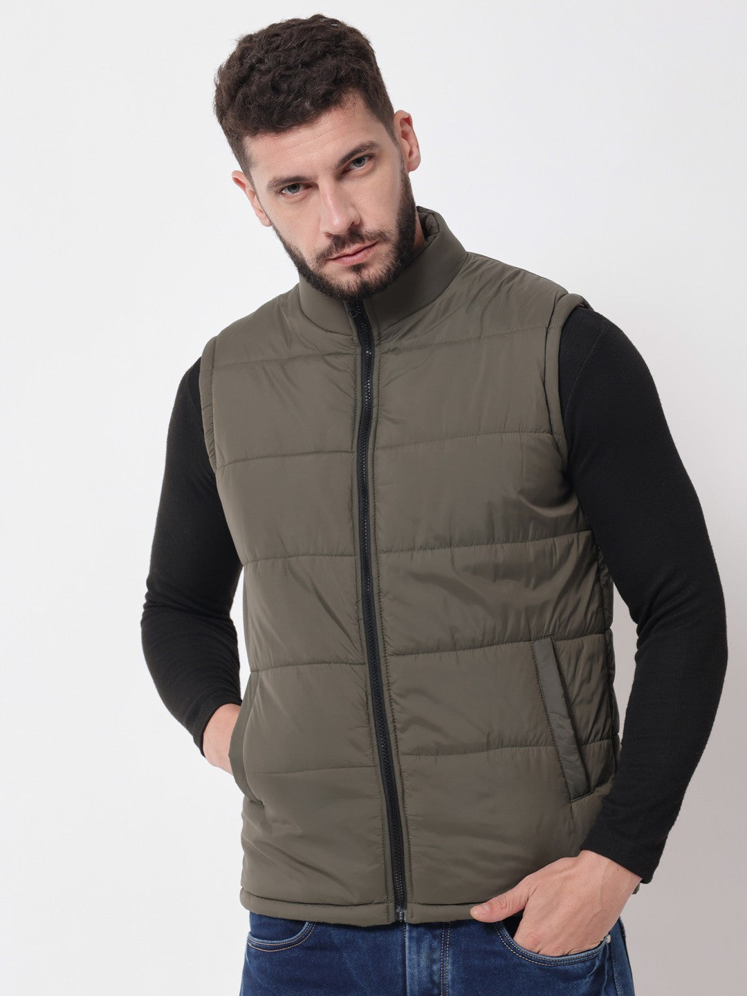 KOTTY Sleeveless Solid Women Jacket