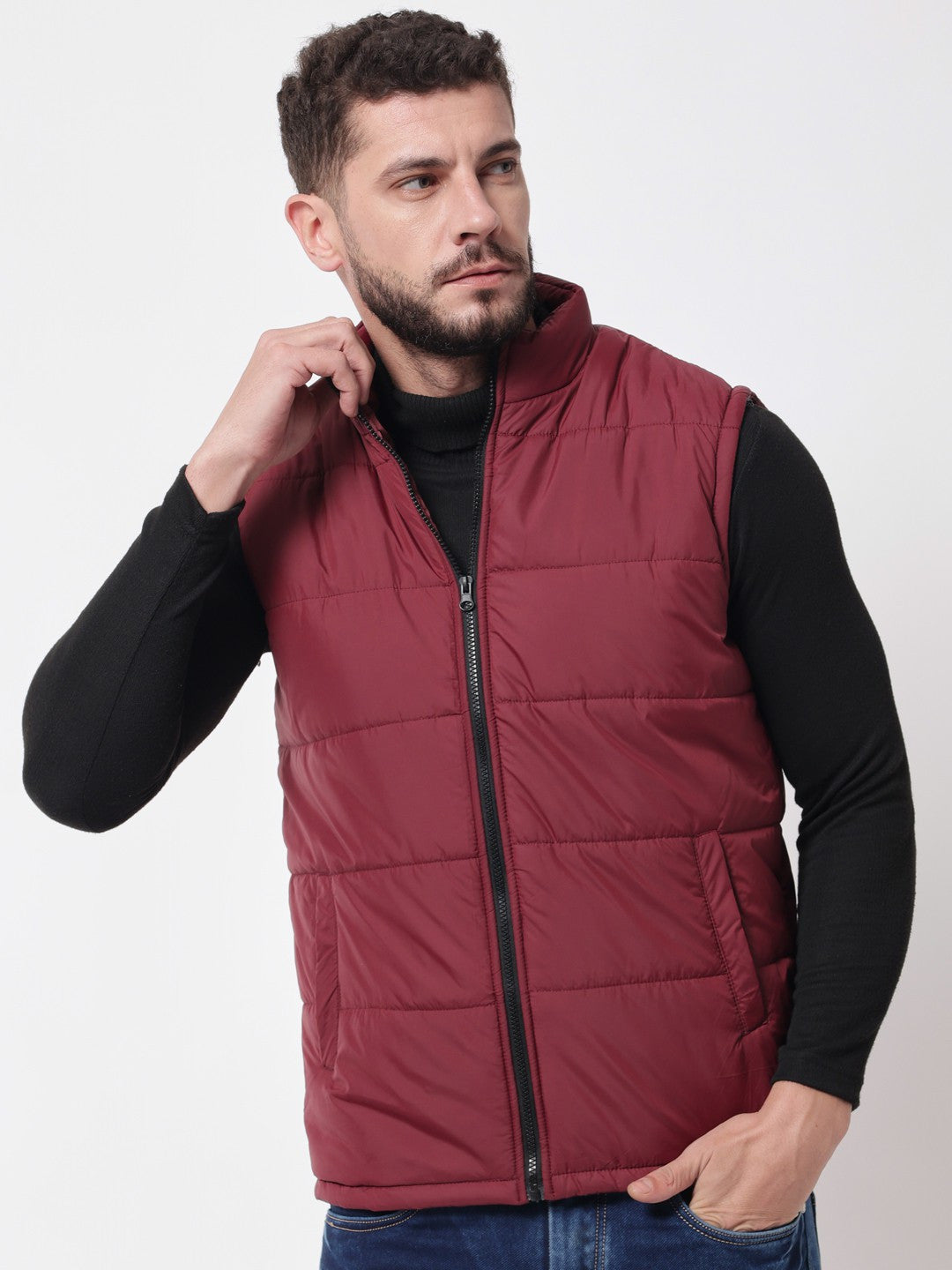 KOTTY Sleeveless Solid Women Jacket