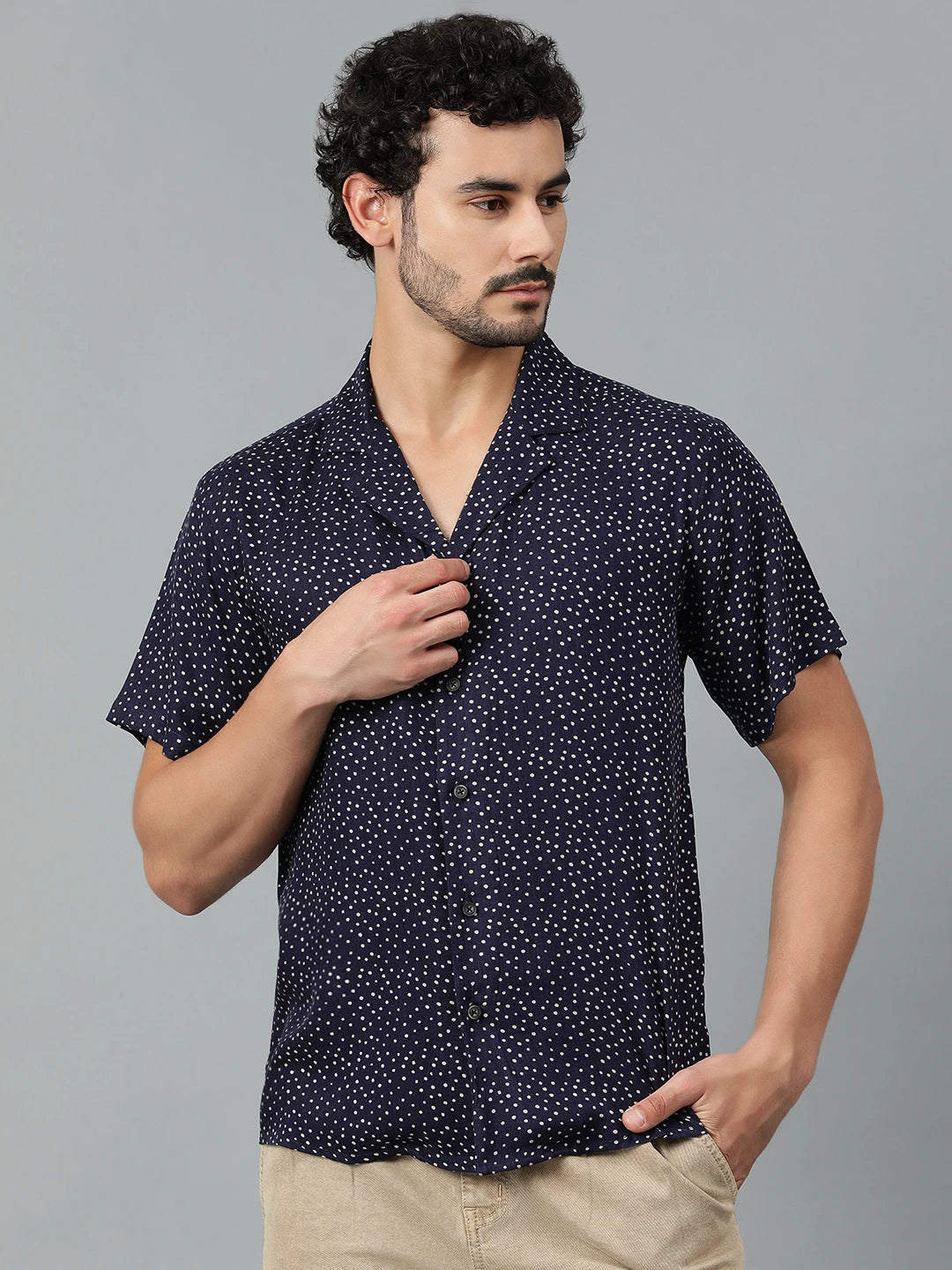KOTTY Men Printed Casual Multicolor Shirt