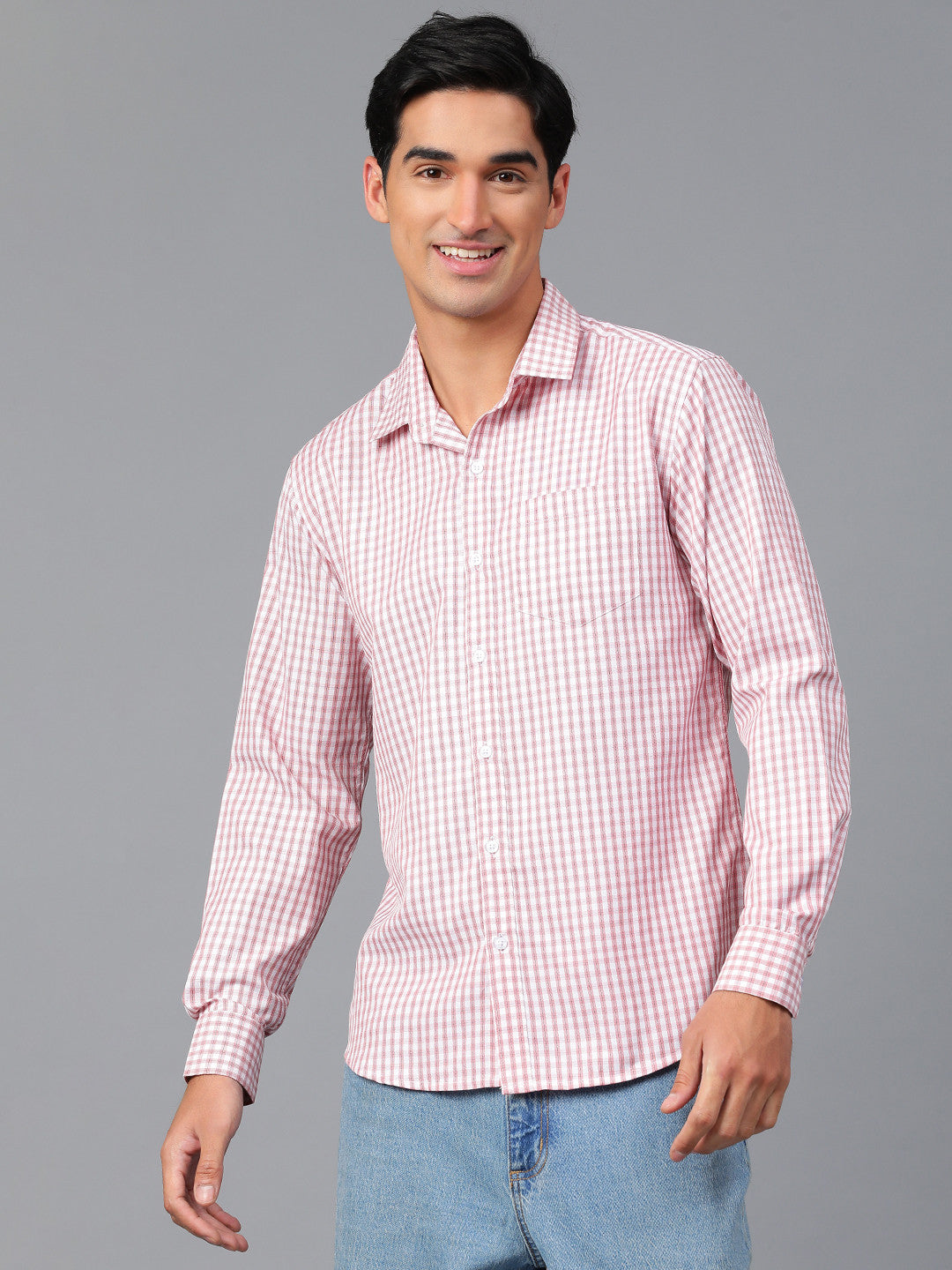 KOTTY Men Checkered Casual Multicolor Shirt