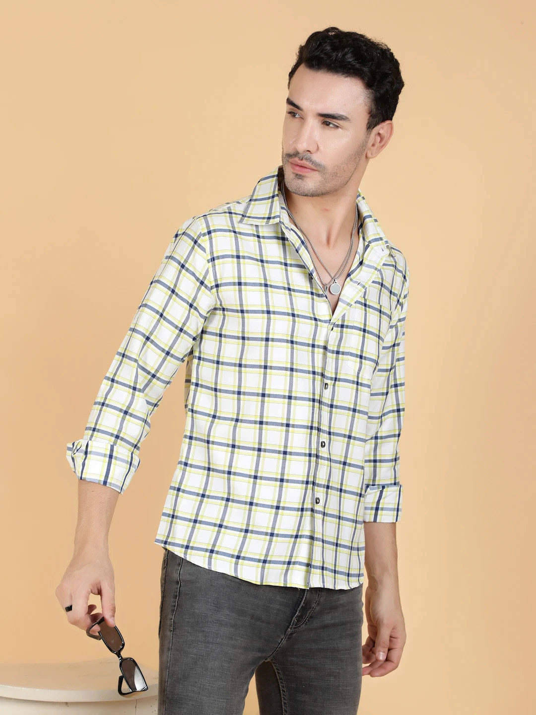 KOTTY Men Printed Casual Multicolor Shirt