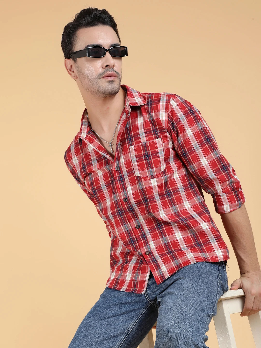 KOTTY Men Printed Casual Multicolor Shirt