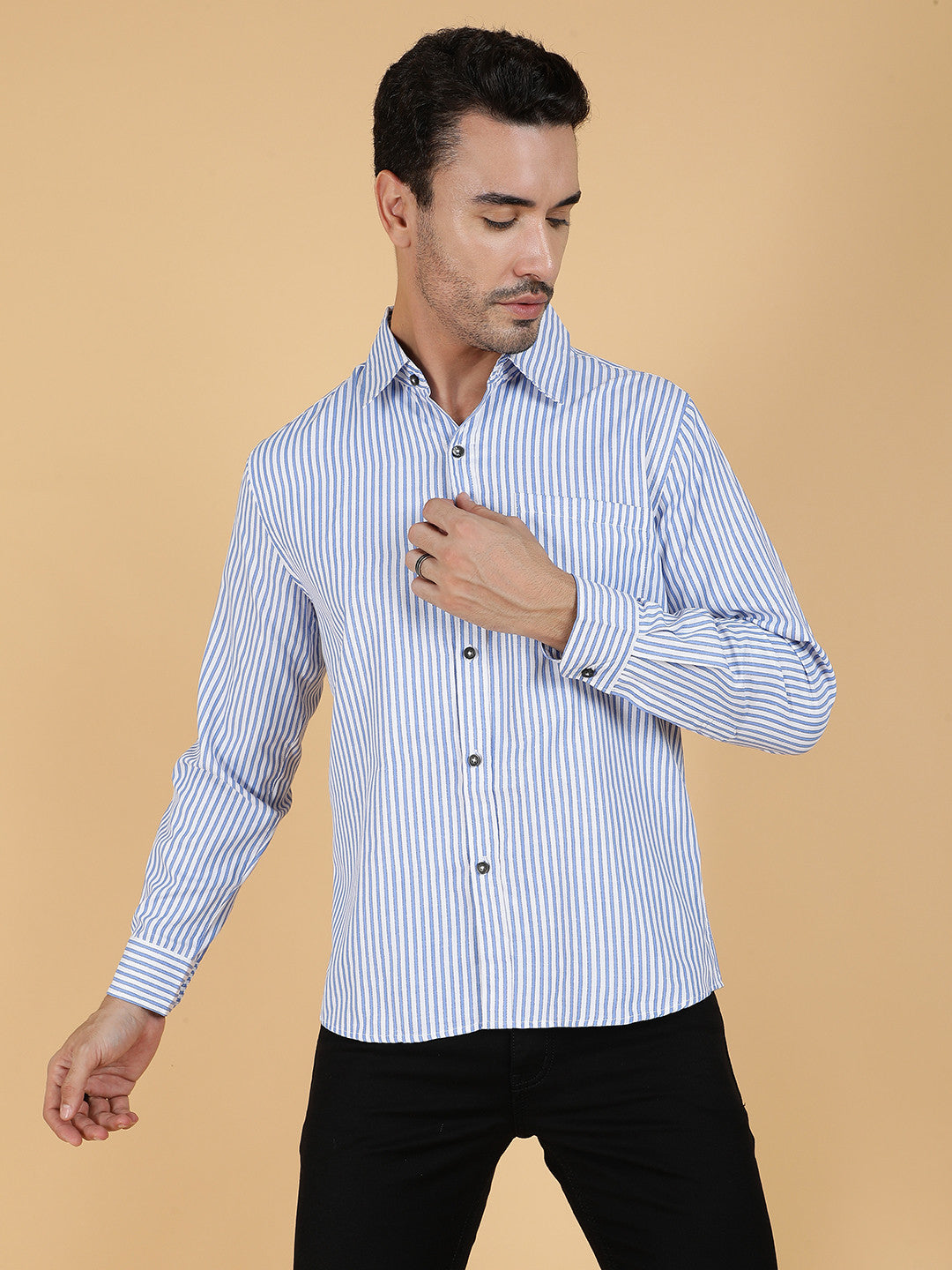 KOTTY Men Printed Casual Multicolor Shirt
