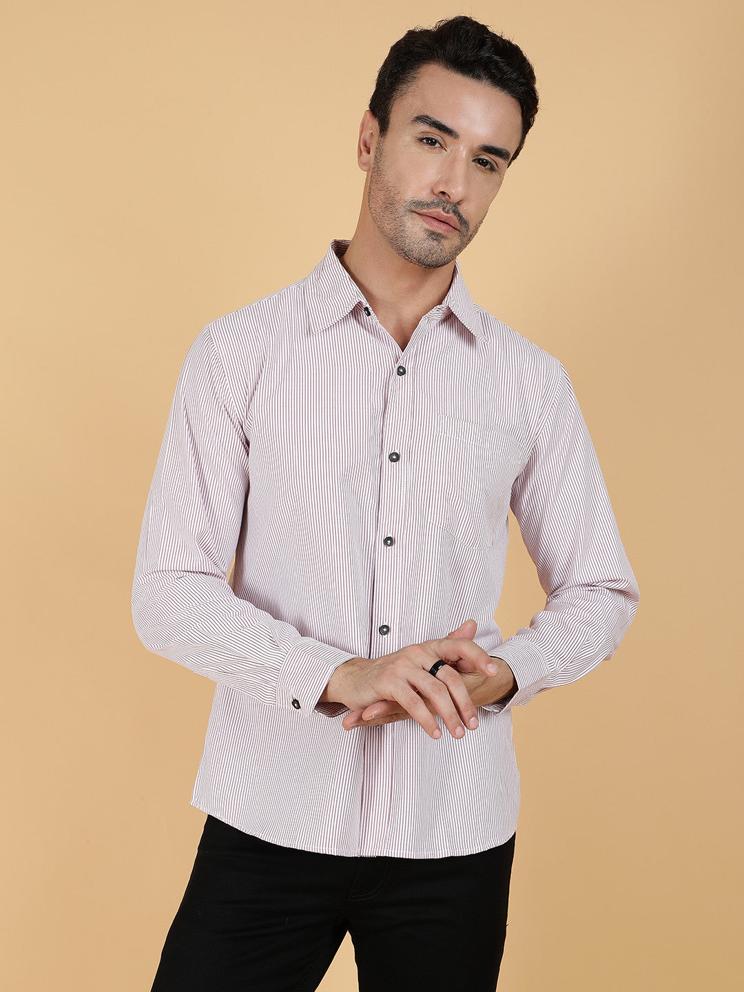 KOTTY Men Printed Casual Multicolor Shirt