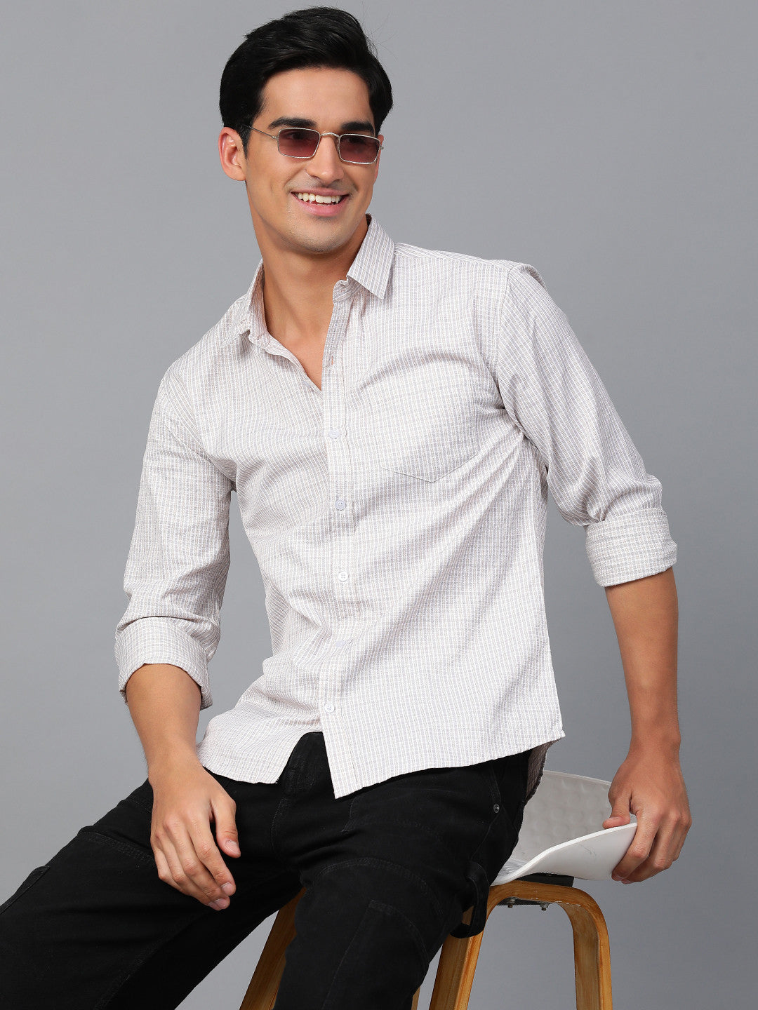 KOTTY Men Printed Casual Multicolor Shirt